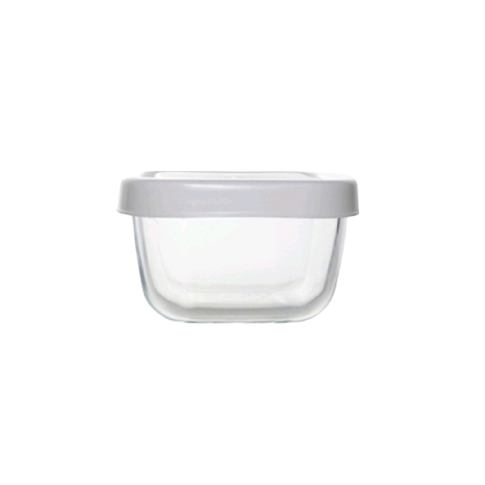 Pasabahce 275ml Snowbox Bowl Food Saver with White Lid 4pack