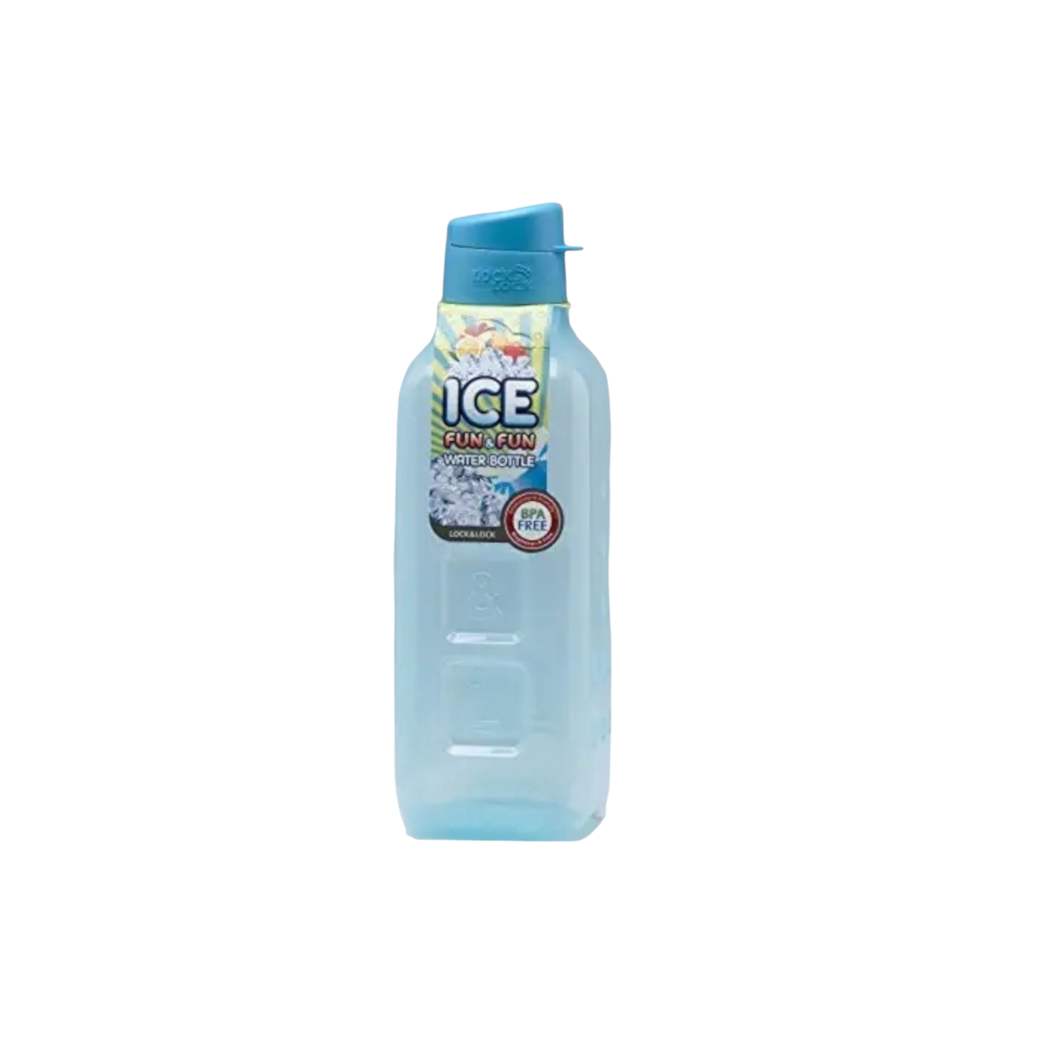 Ice Fun & Fun Sports Water Bottle 1L Square Flip Cap Nu Ware