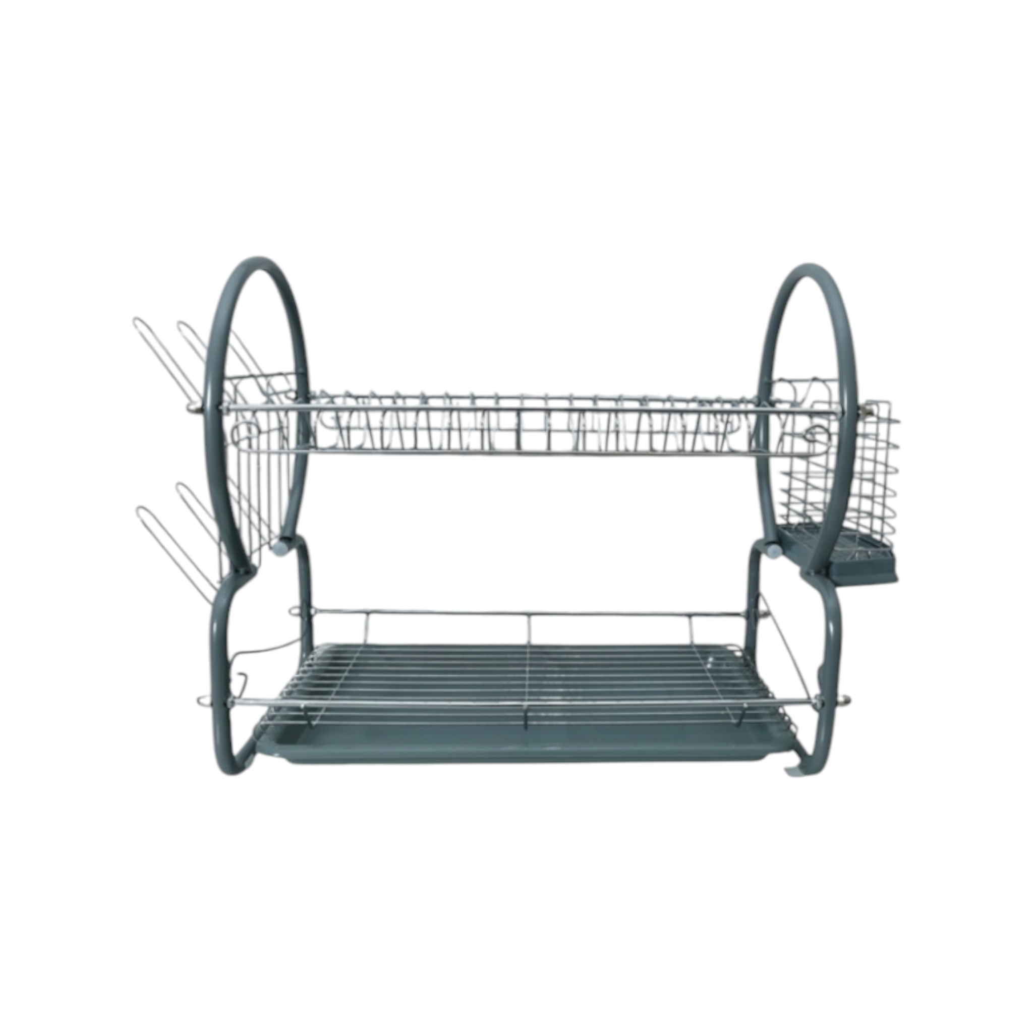 5five Metal Dish Rack with Plastic Tray