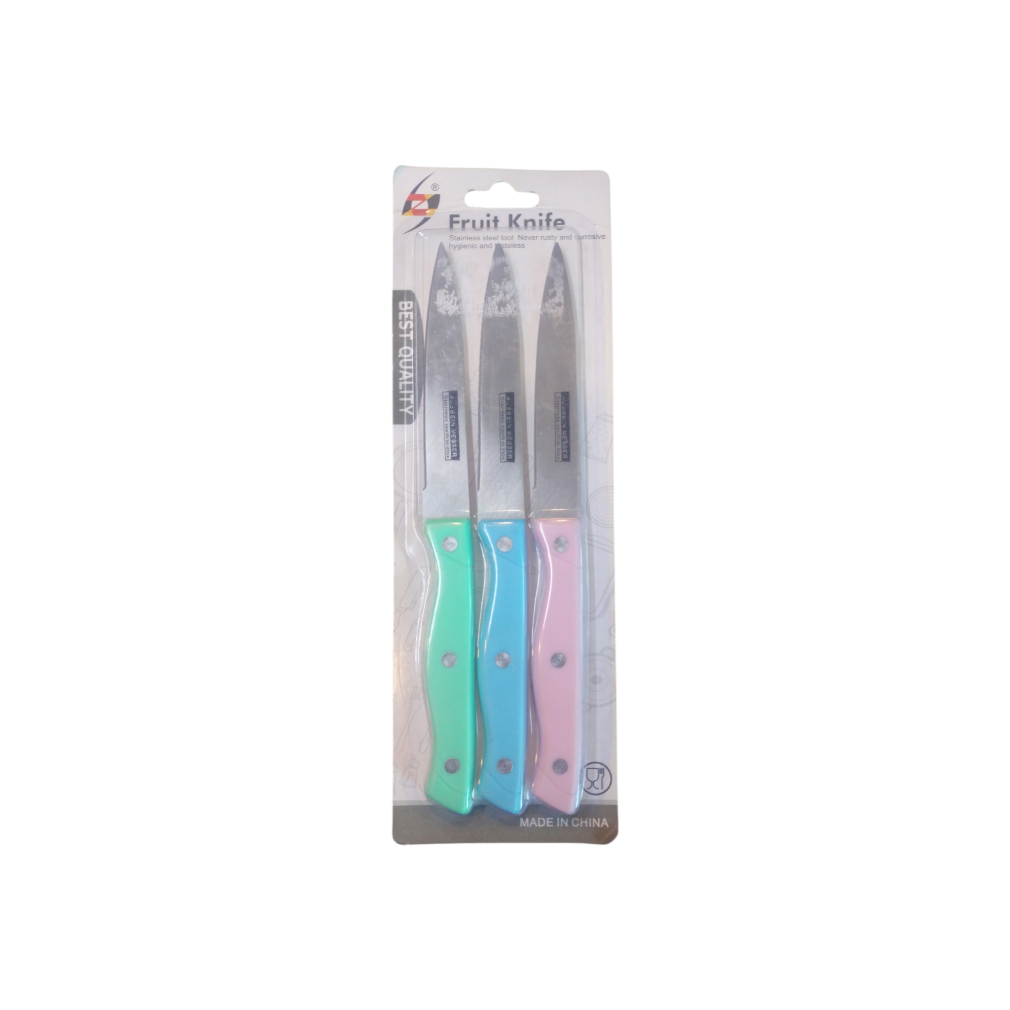 Stainless Steel Knife 3pc Set