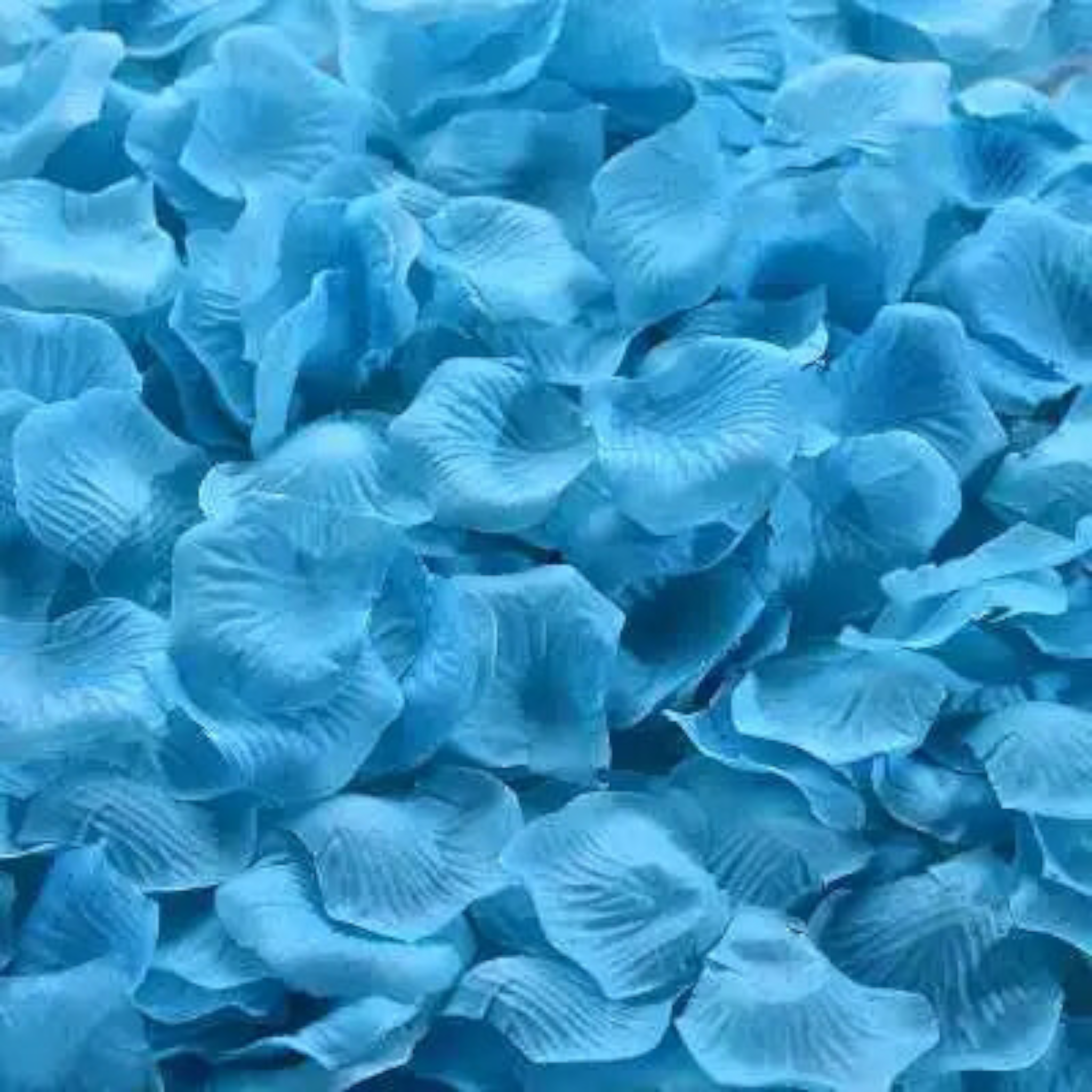 Artificial Blue Rose Petals 150pack