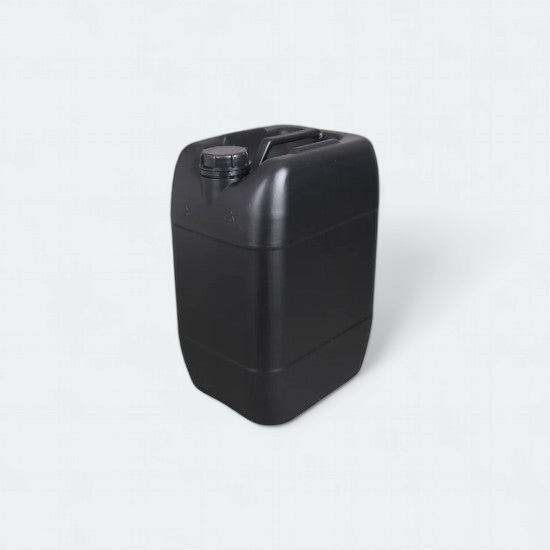 25L HDPE Jerry Can Black 1000g Heavy Duty Polycan Water Container