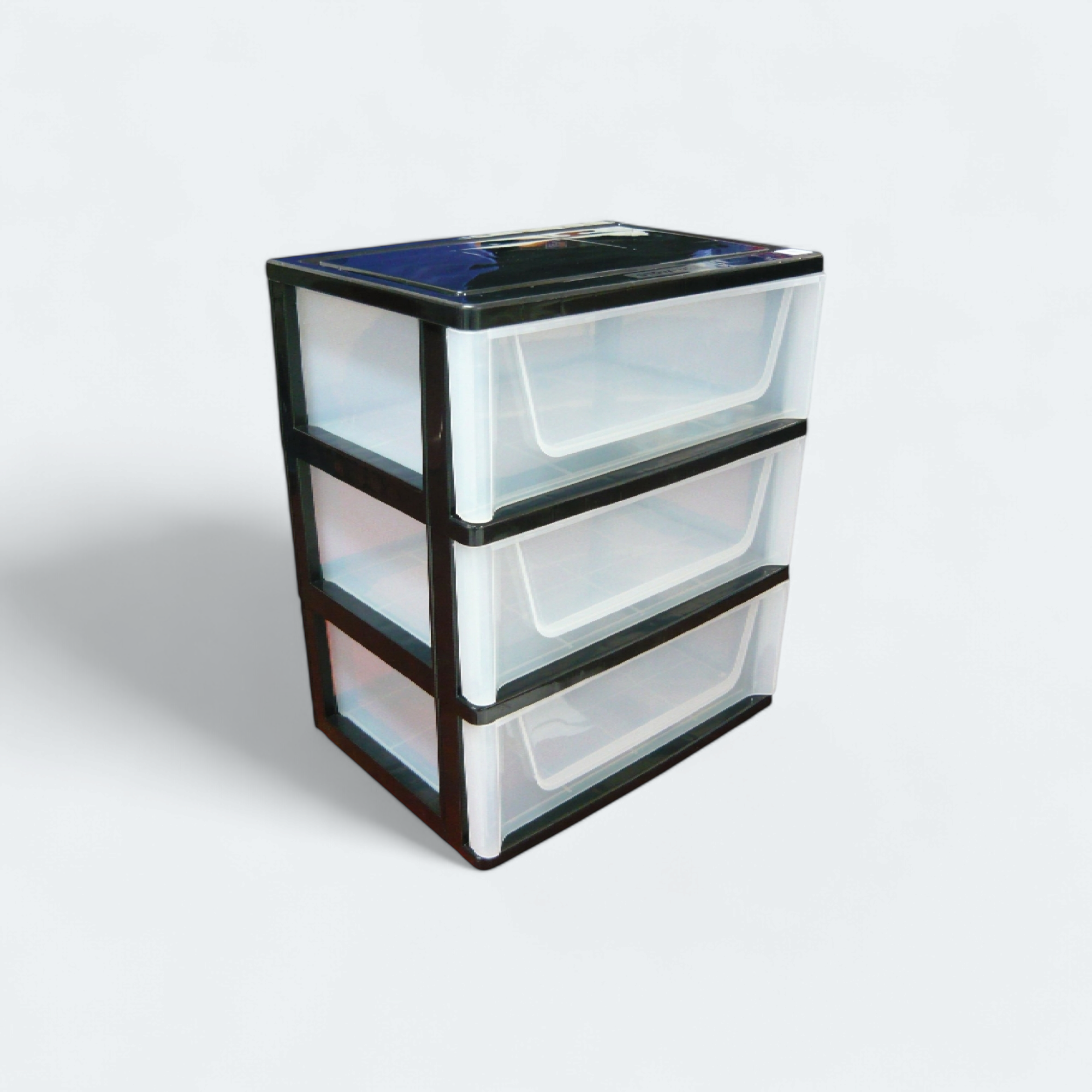 Nu Ware Super Storage Drawer 3-Tier Black