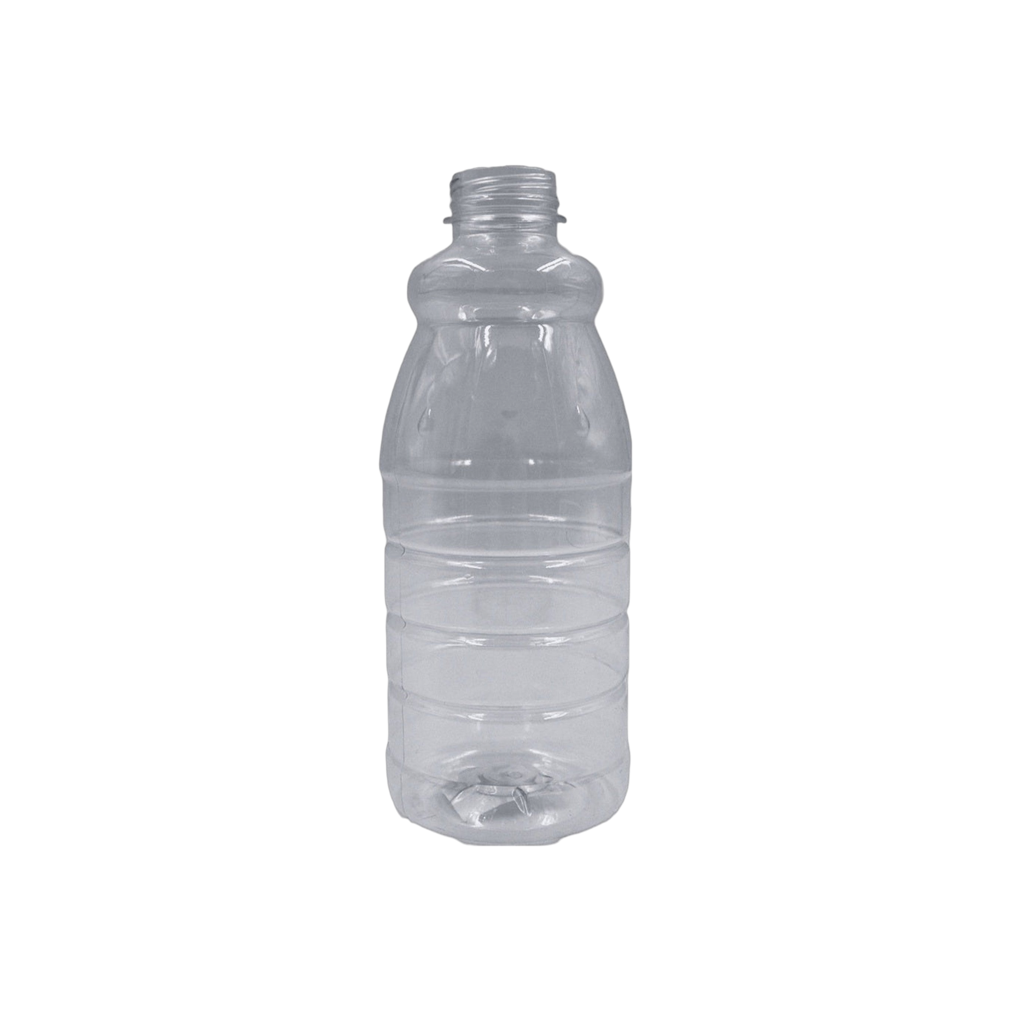 1L PET Plastic Bottle Clear with Lid