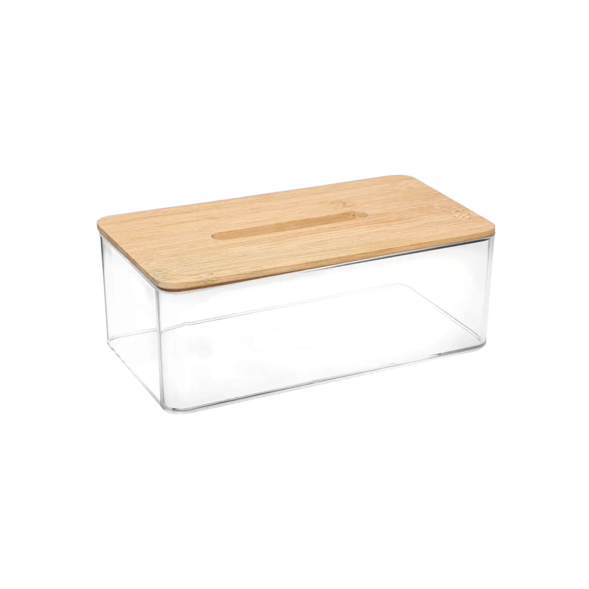 5Five Selena Bamboo Tissue Box 25.4x9.3x13.3 cm