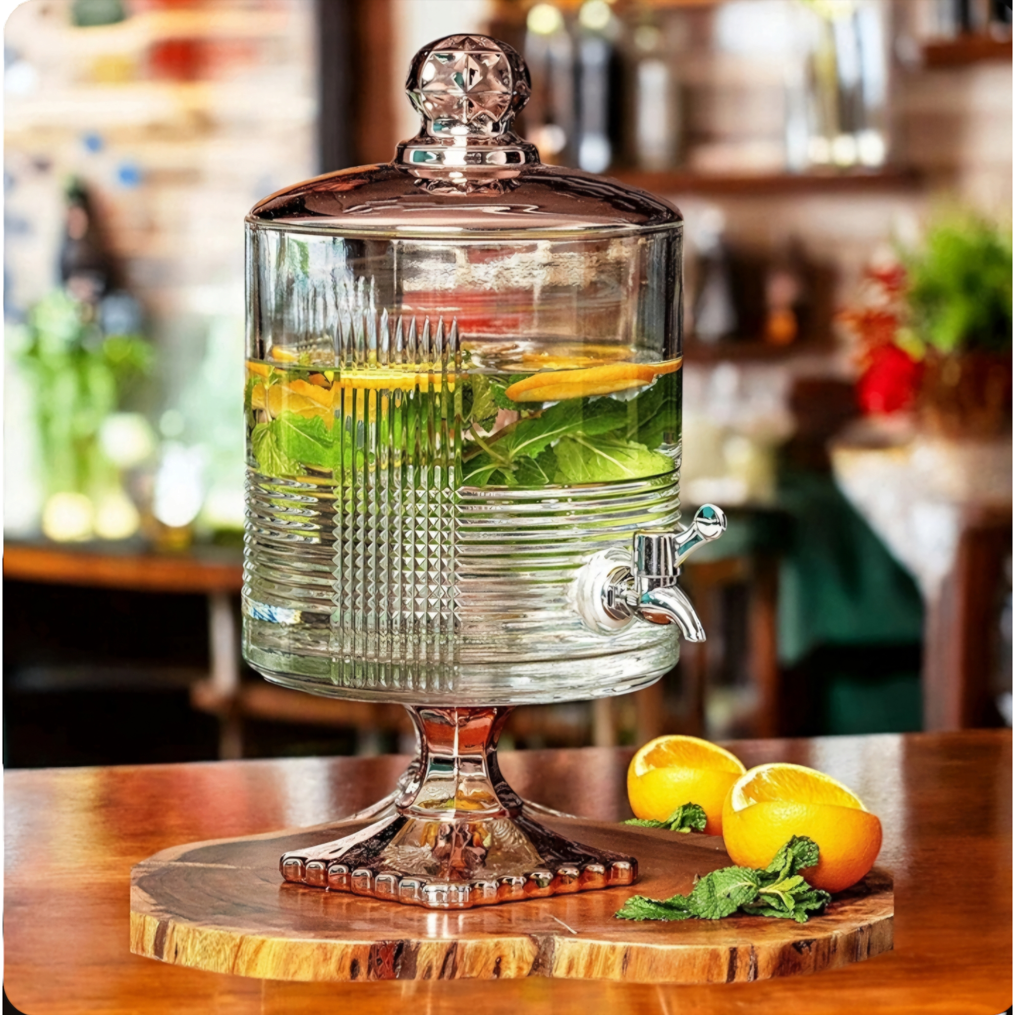Aqua Crystal Beverage Dispenser 4.5L