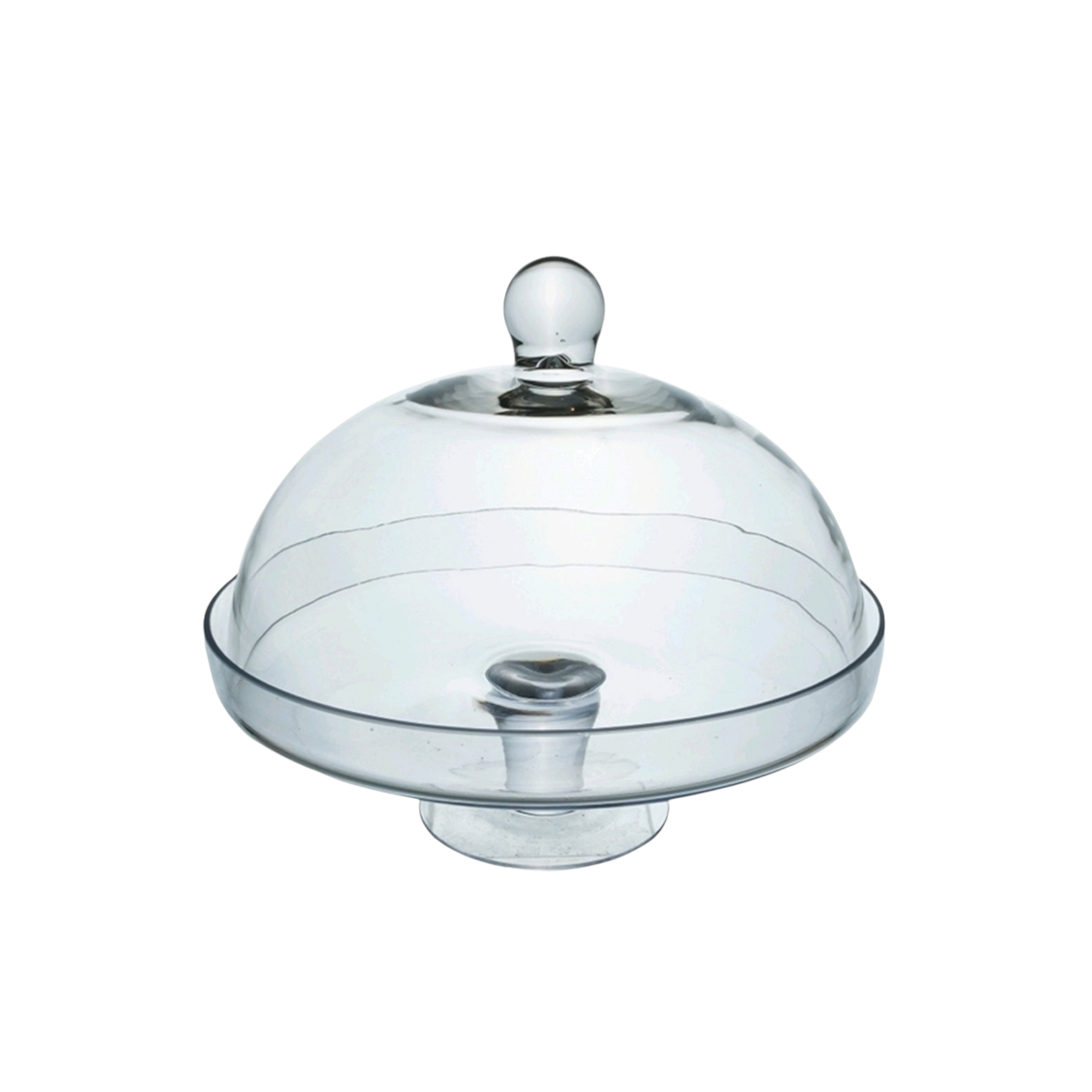 Pasabahce Patisserie Cake Dome 30x25xm with Serving Base Tray Footed 34649A