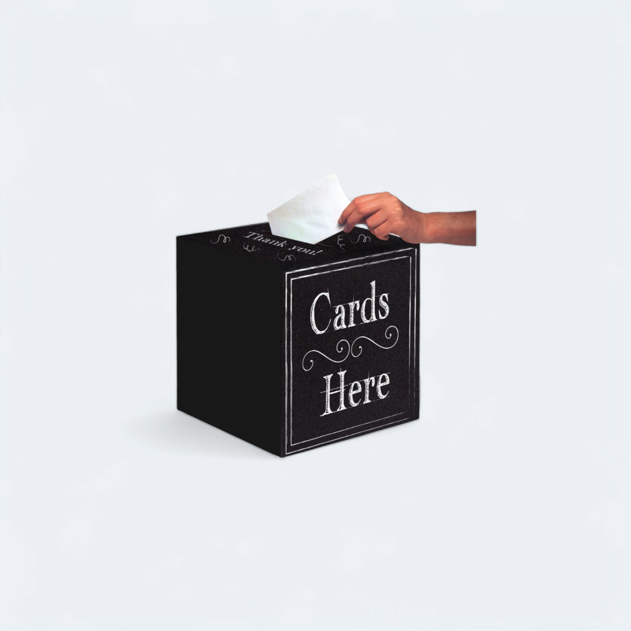 Card Box Chalk 30.48cm