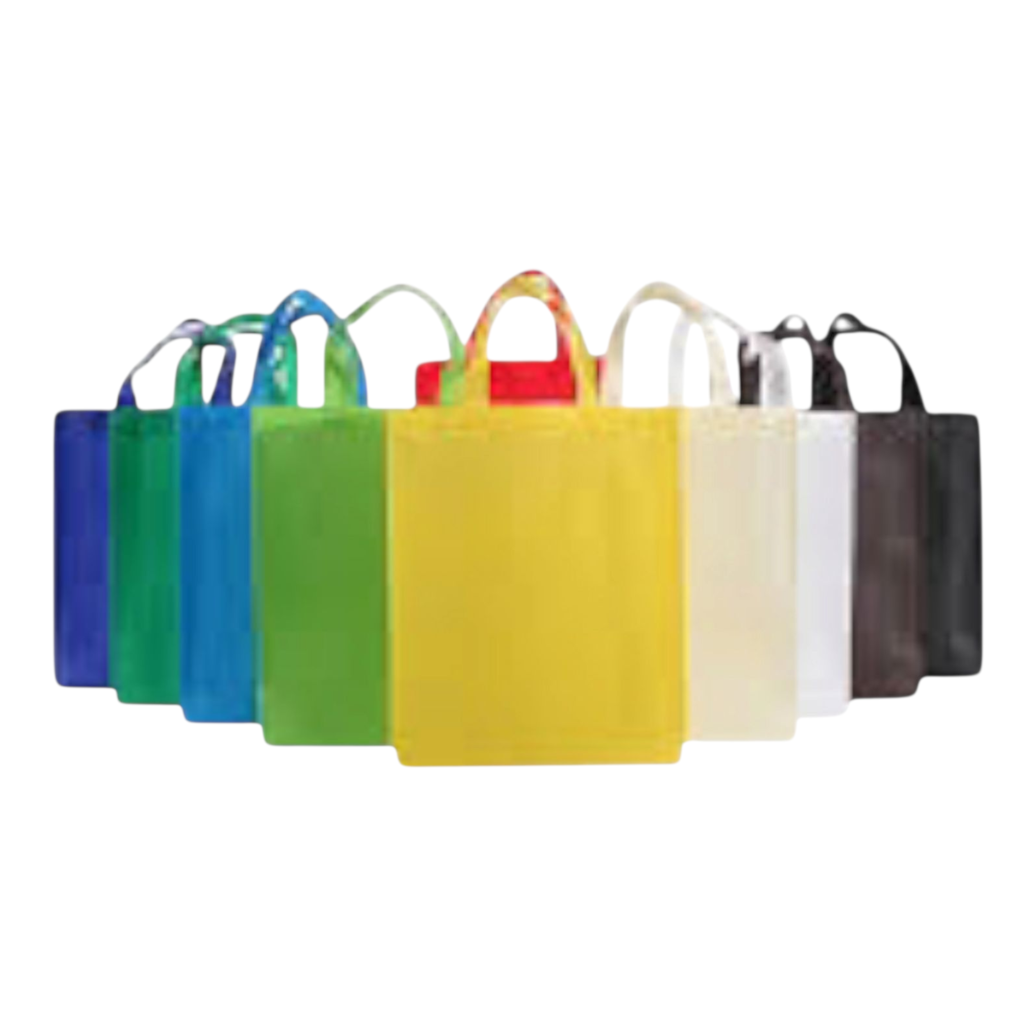 Non-Woven Shopper Grocery Bag 27x29cm with Soft Loop Handle 1pc