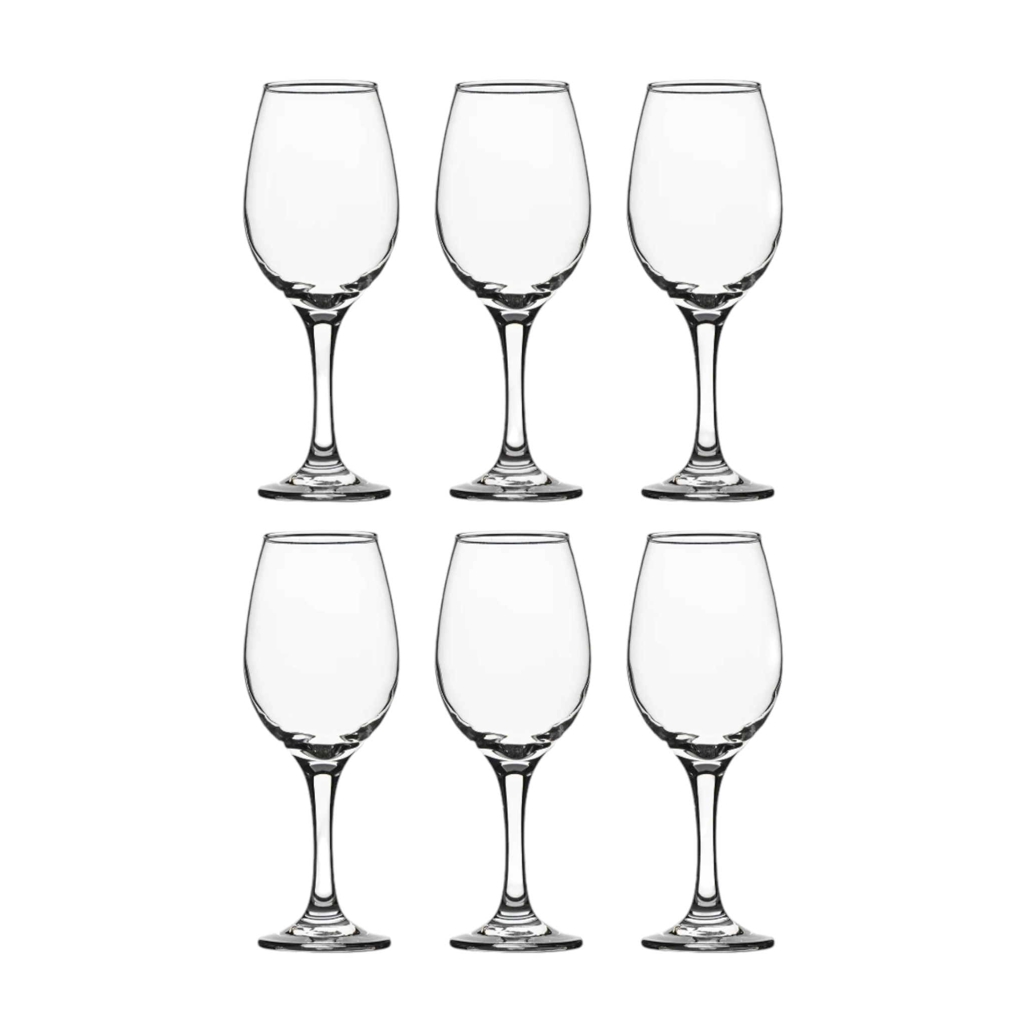 Regent Glass Tumbler 385ml White Wine Stemmed 6pack 28708