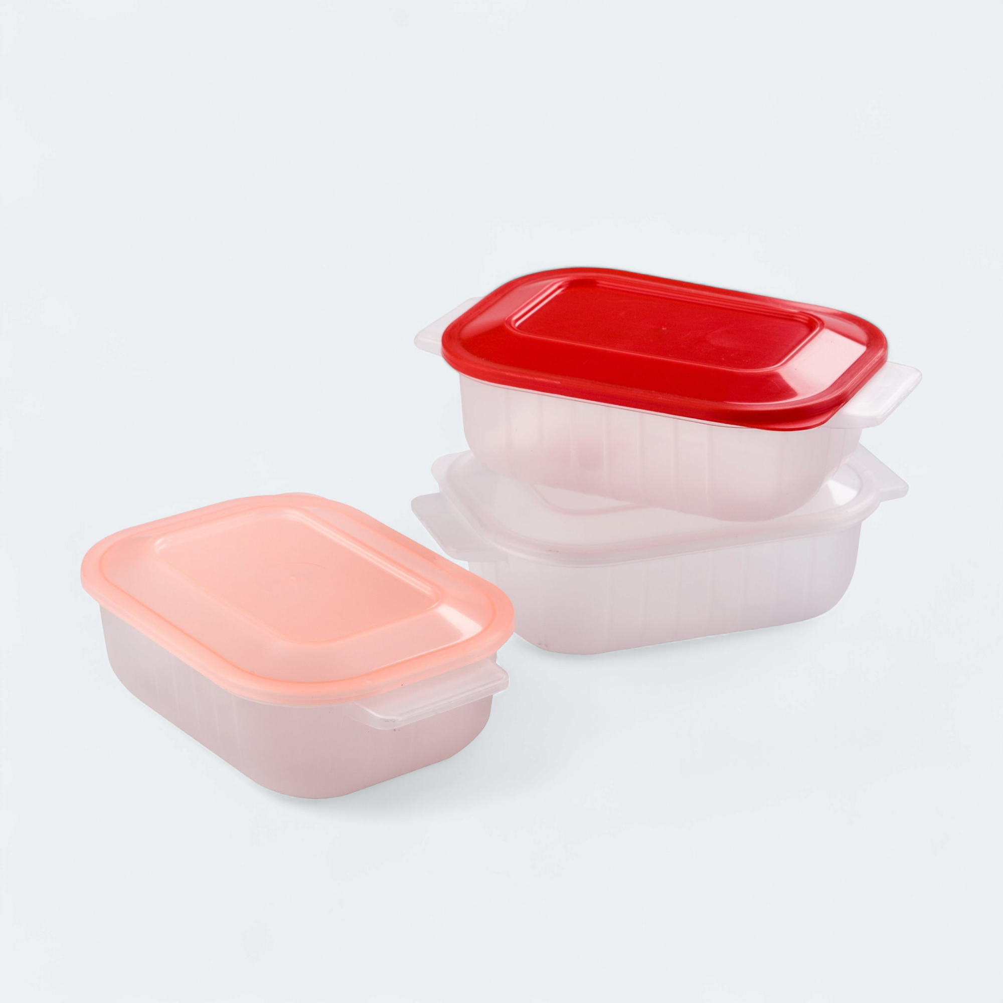 Food Saver Lunch Box 3pc Set Rectangular Buzz