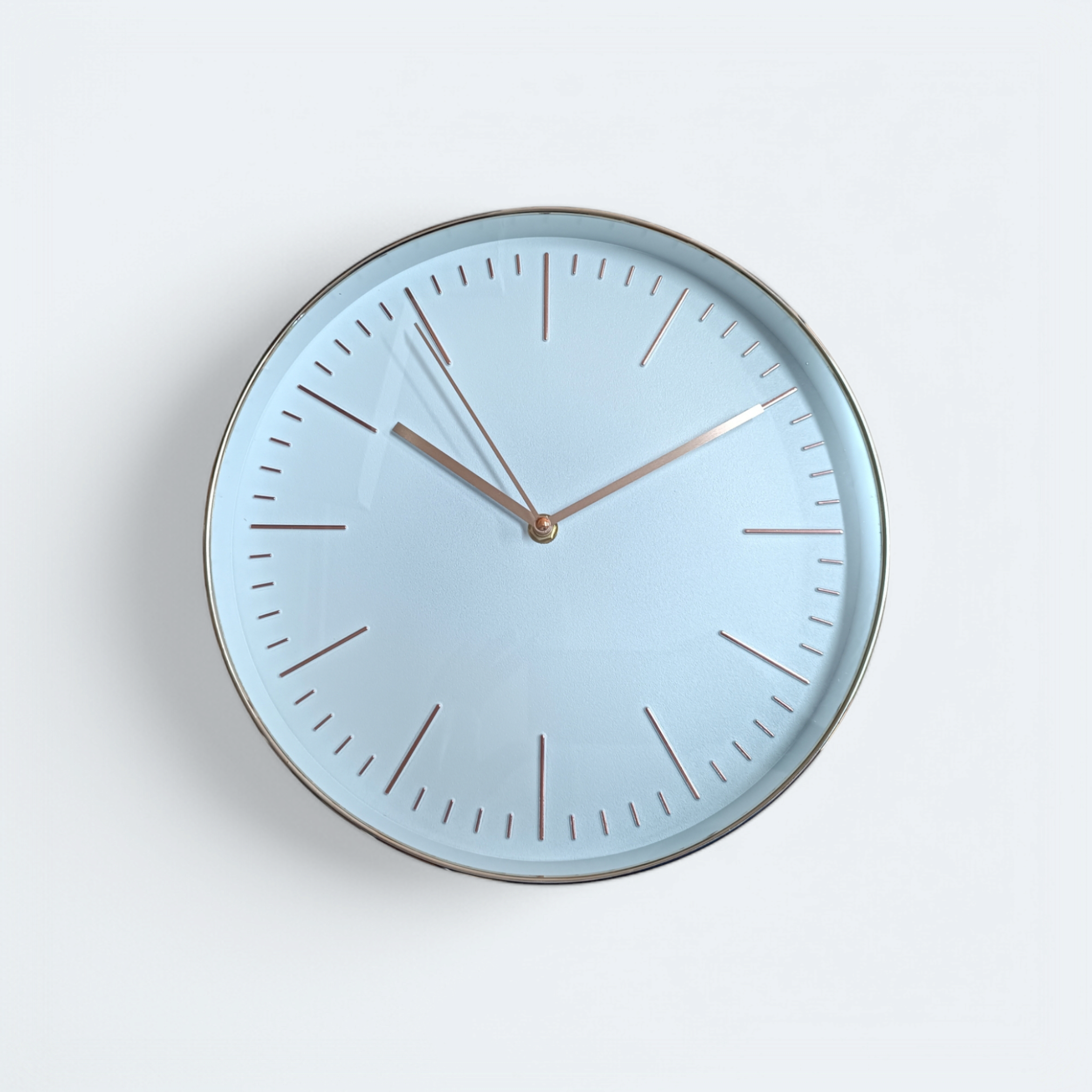 Wall Clock 30x30x4cm White
