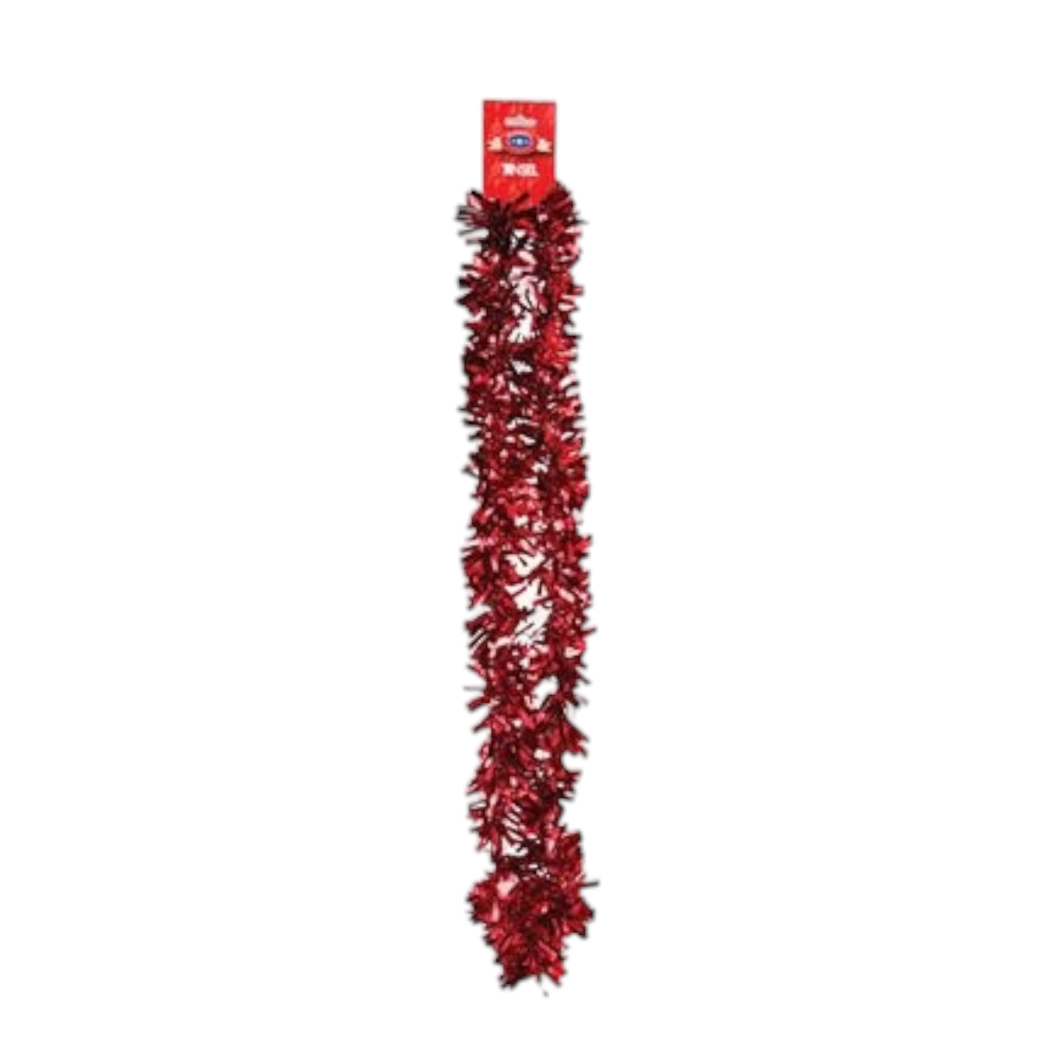 Classic Tinsel Garland Thick 9cmx2m Metallic
