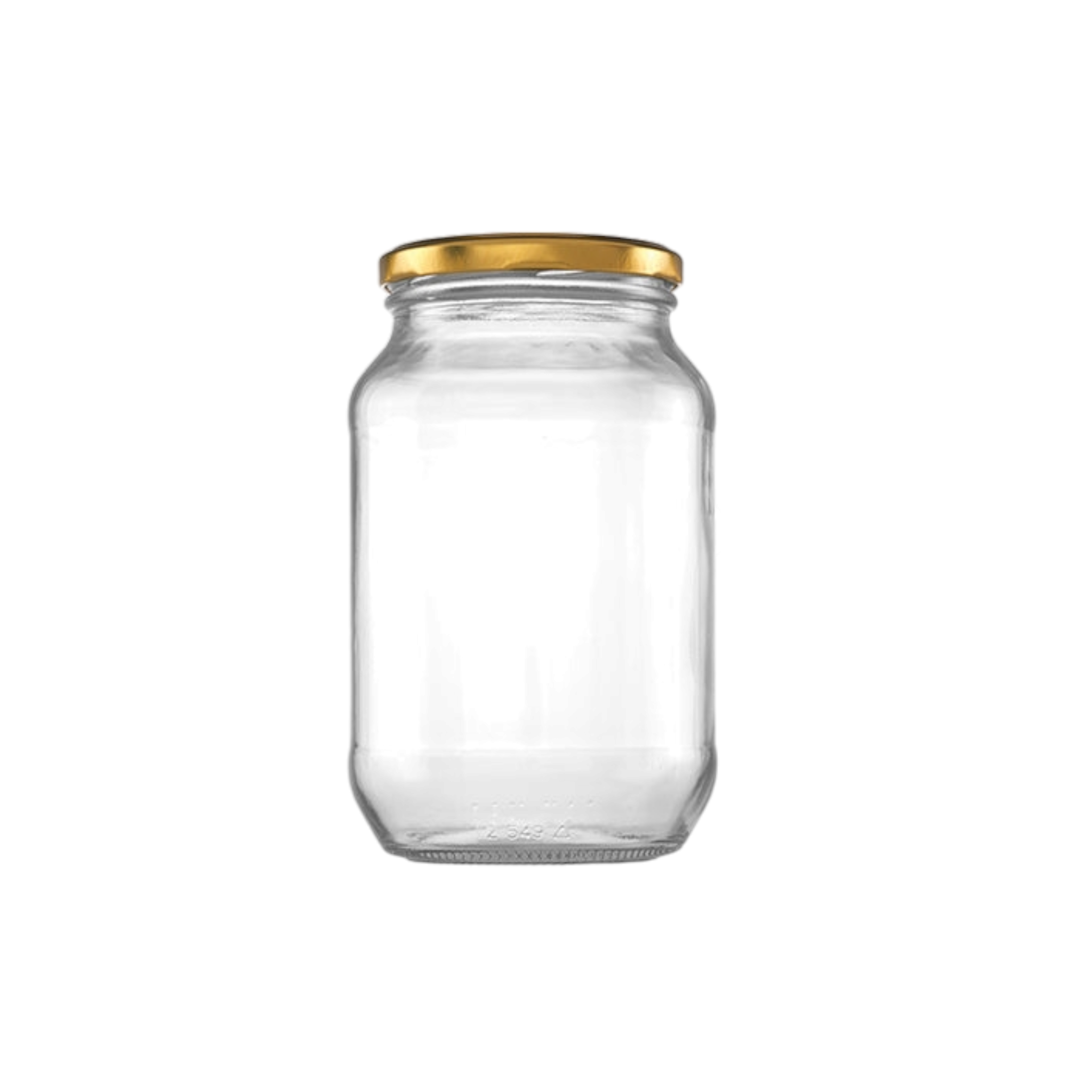 Consol 1L Glass Catering Jar Round with Lid BN0549