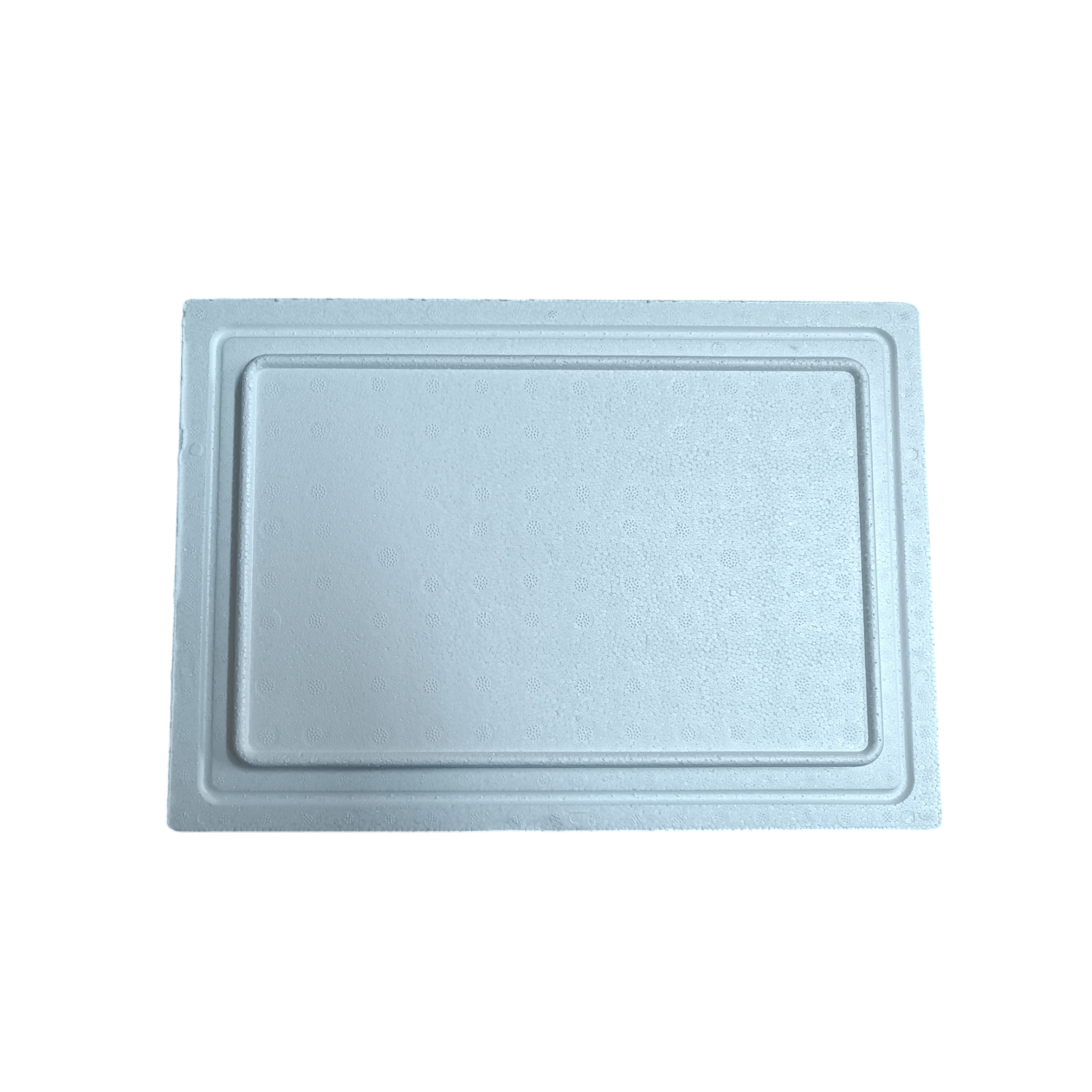 Polystyrene 6L Cooler Box Shallow  Thermal Storage Box with Lid- Fits 6pack