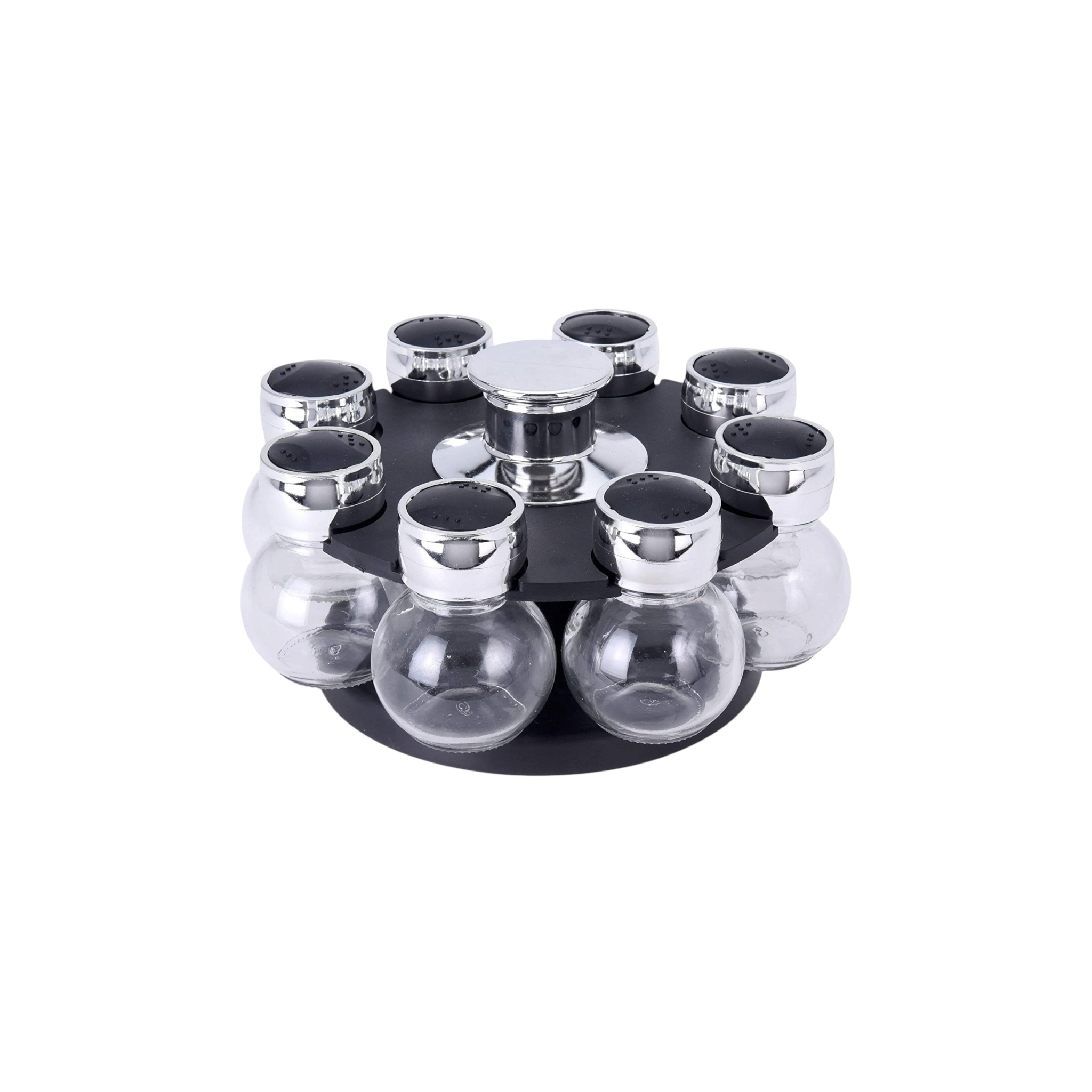 Spice Rack Carousel 8 Set Jar No Spice 12001