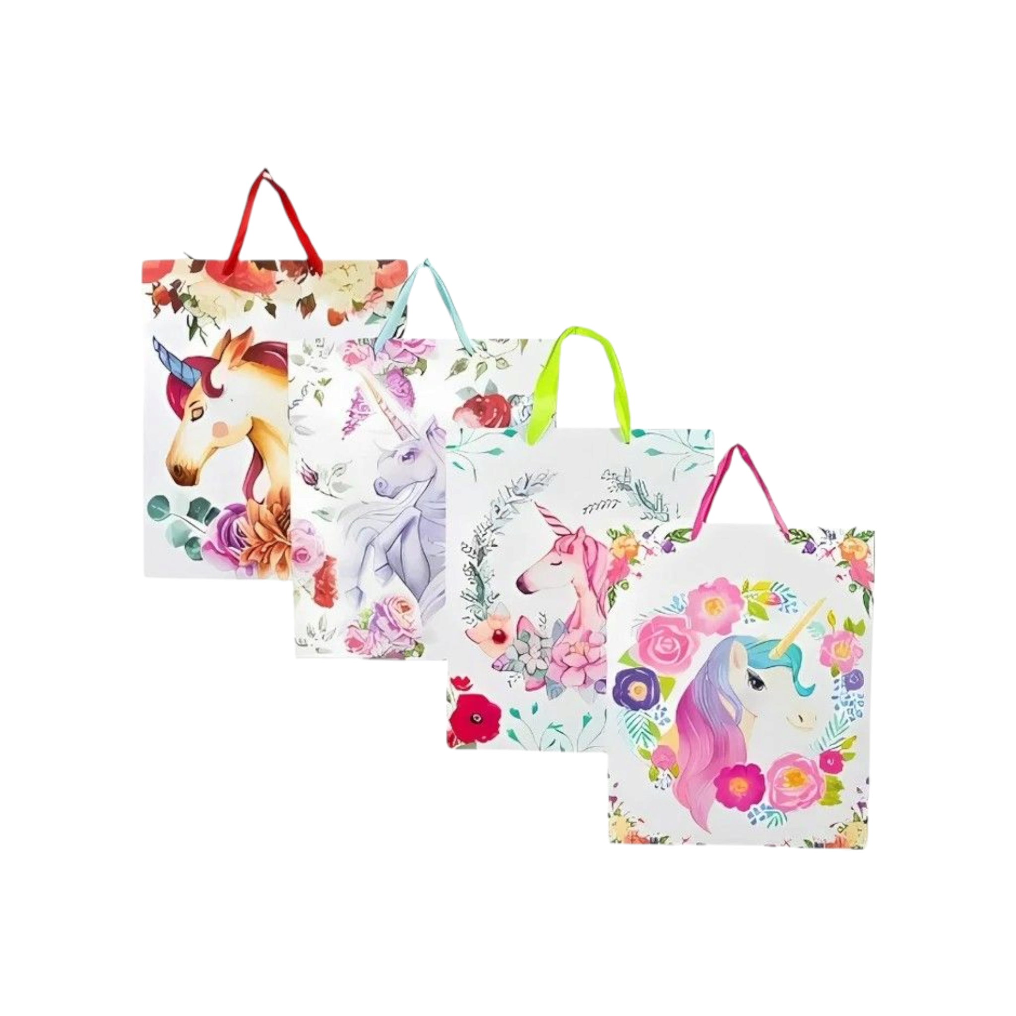 Gift Paper Bag Large Unicorn 26x32cm