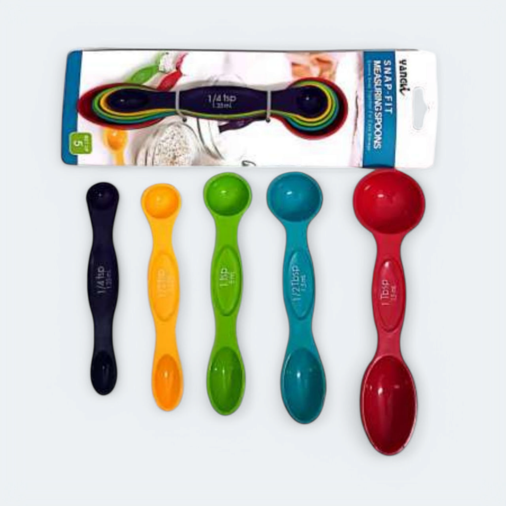Measuring Spoons 5pack Assorted