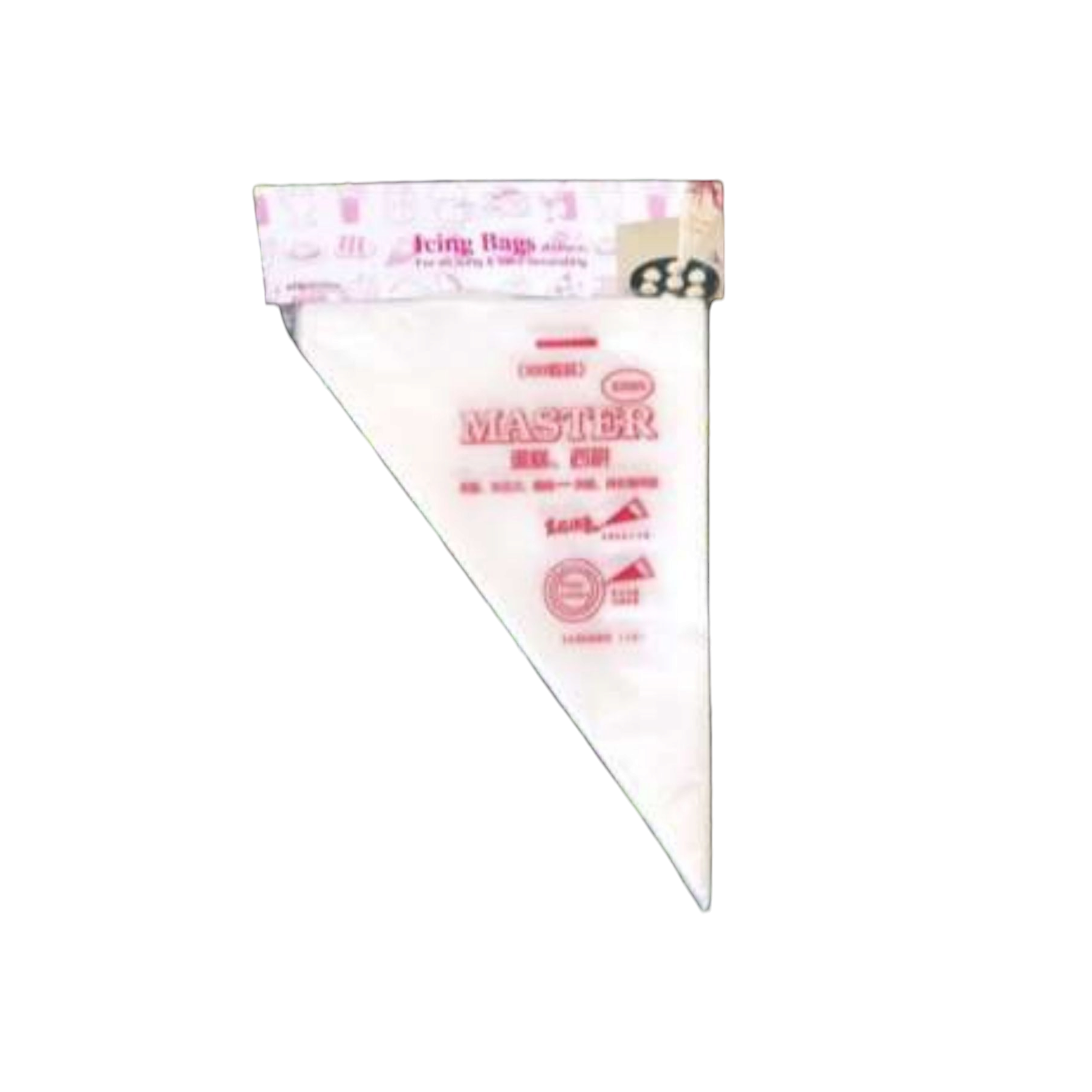 Plastic Piping Pastry Bags 25x35cm HDPE 100pack