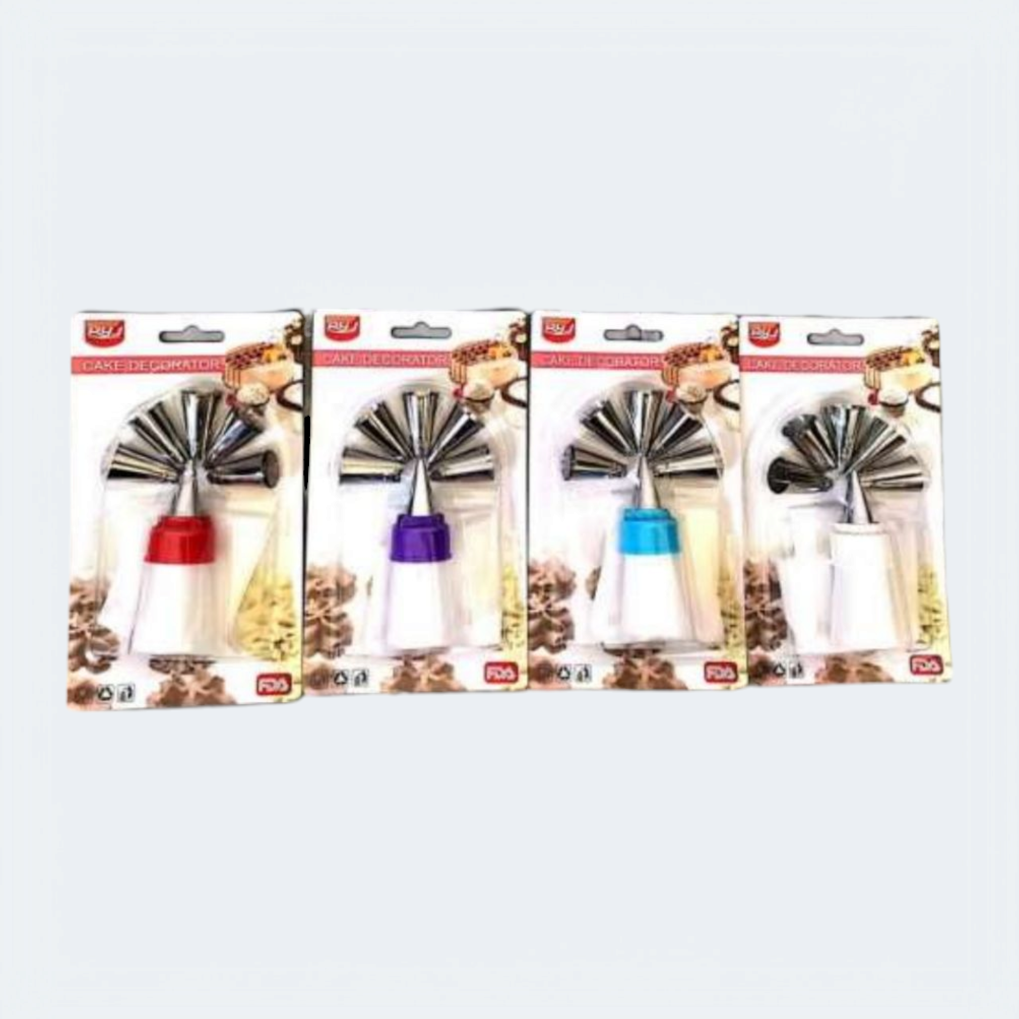 Cake Decorator Nozzle 6pc Set