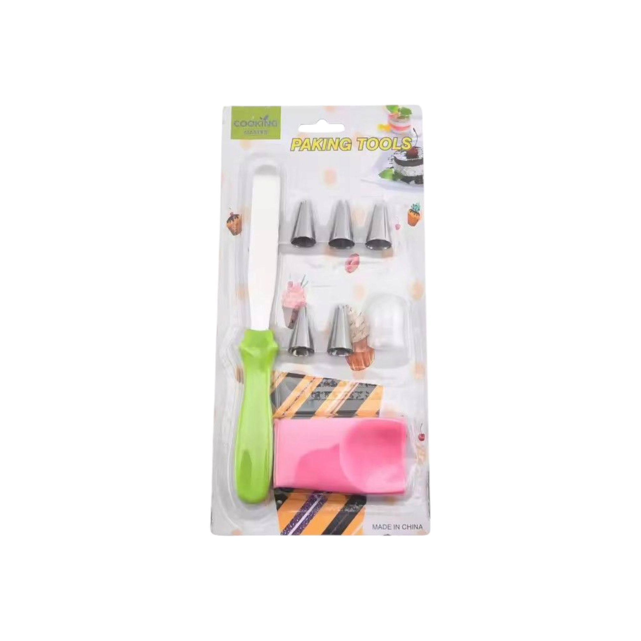 Baking Set Pastry Bag with Nozzle & Knife