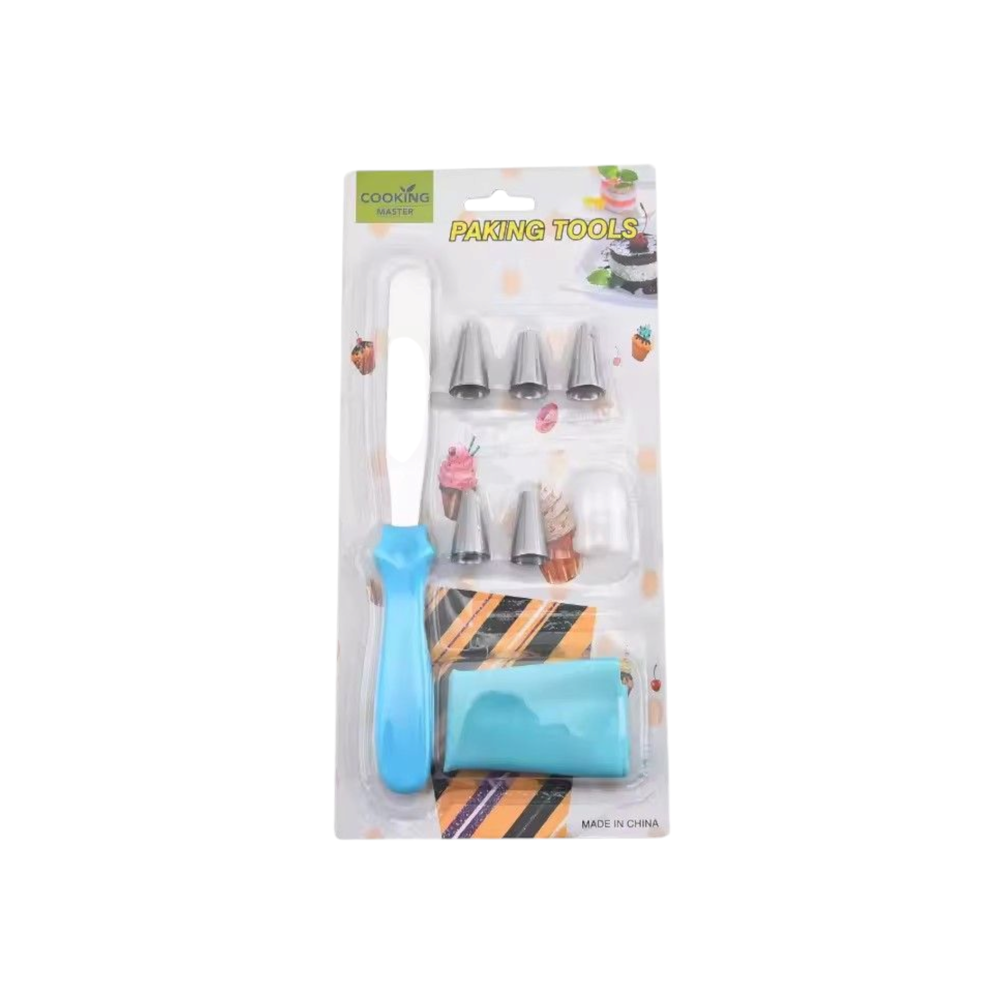 Baking Set Pastry Bag with Nozzle & Knife