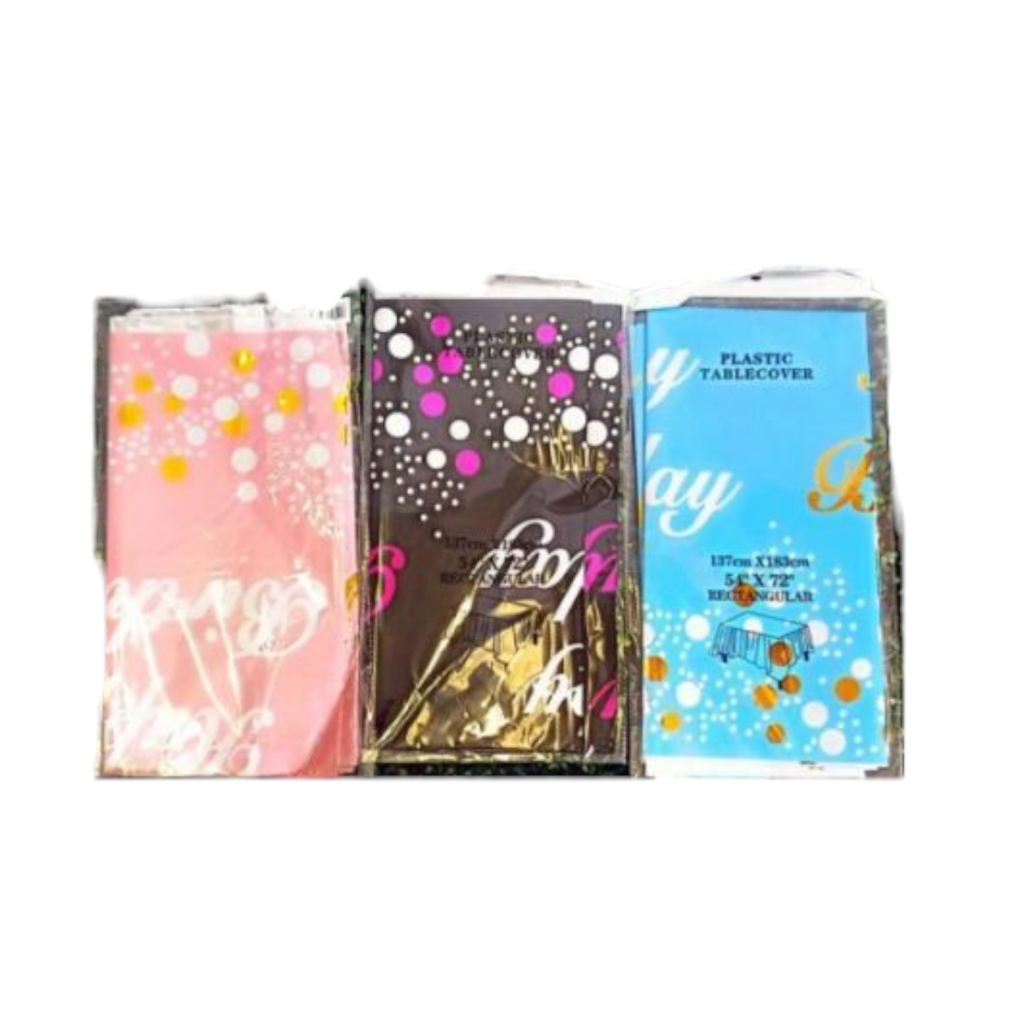 Disposable Waterproof Tablecloth  Birthday Party Patterned 137x183cm