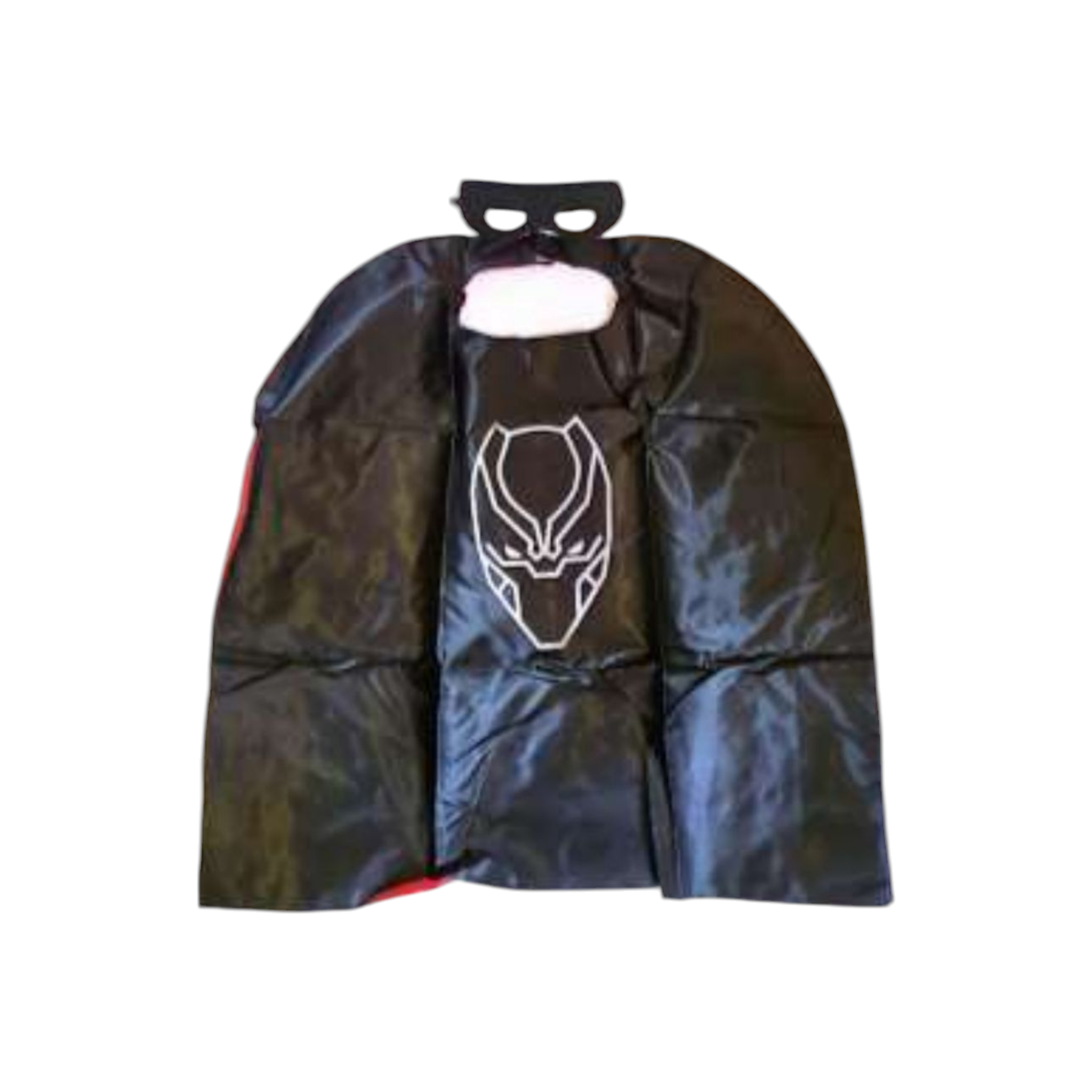 Kids Party Black Panther Cape with Mask