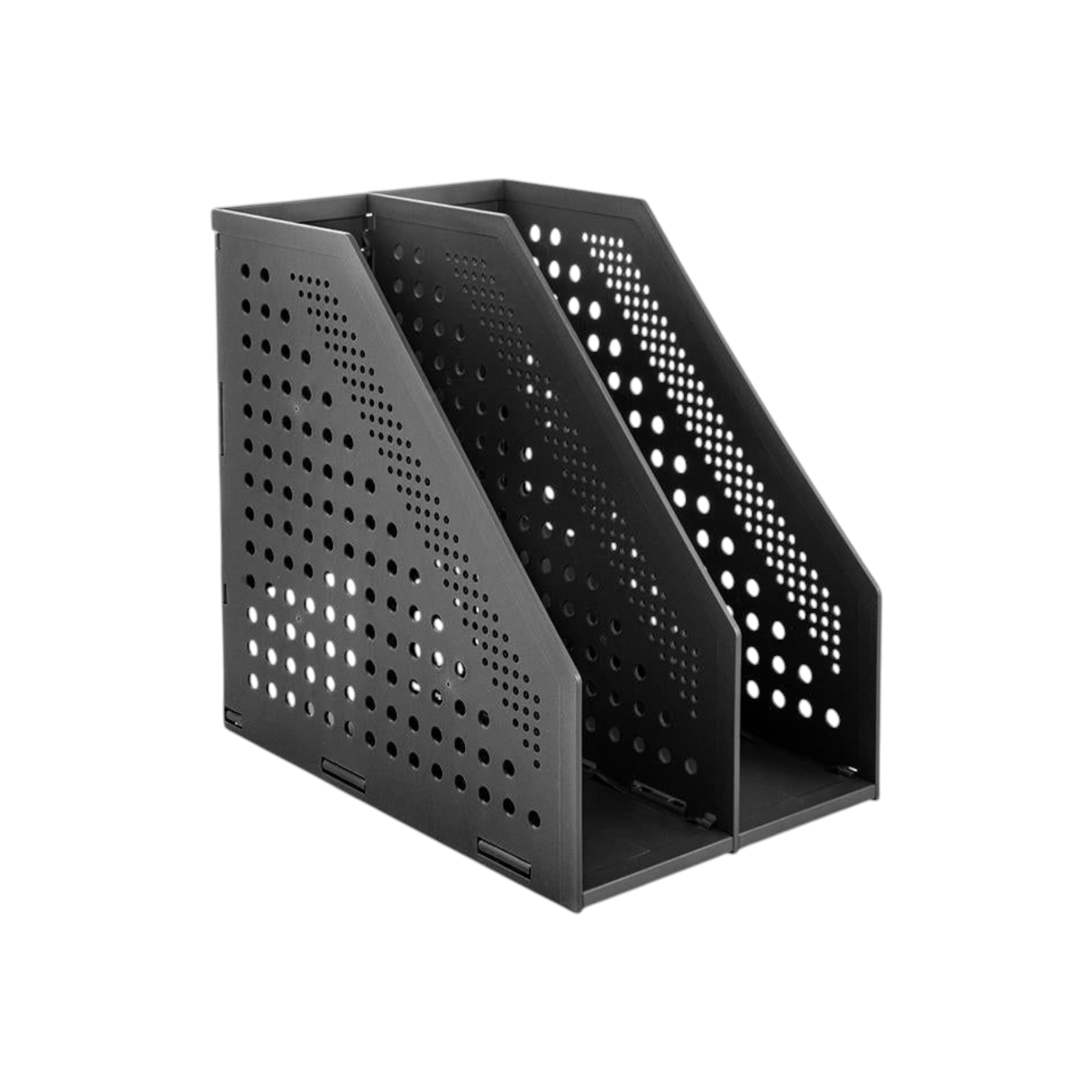 Deli A5 Magazine Holder 200x150x180mm Light Grey