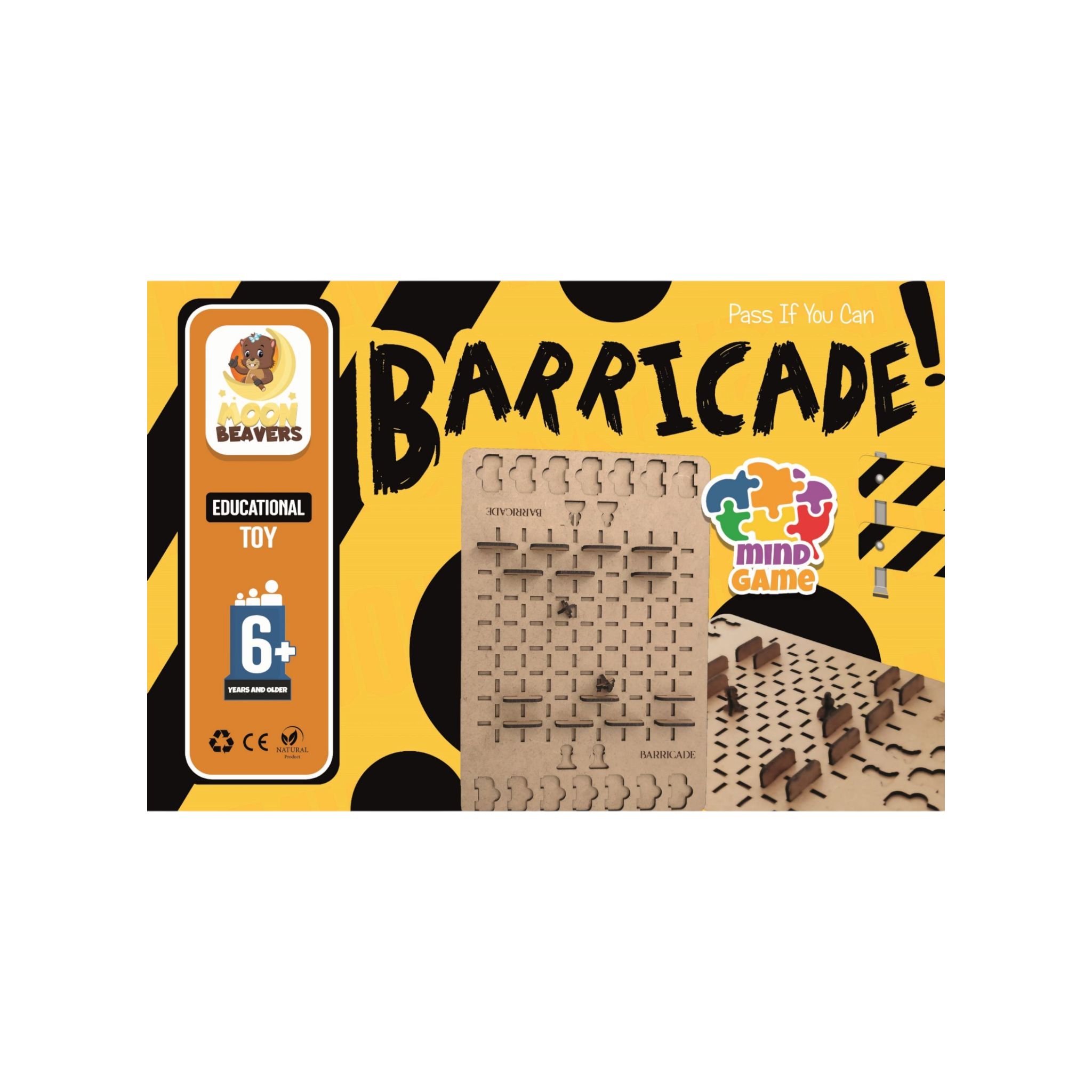 Hobby Life Educational Toy Barricade Mind Game 20x20cm MB54