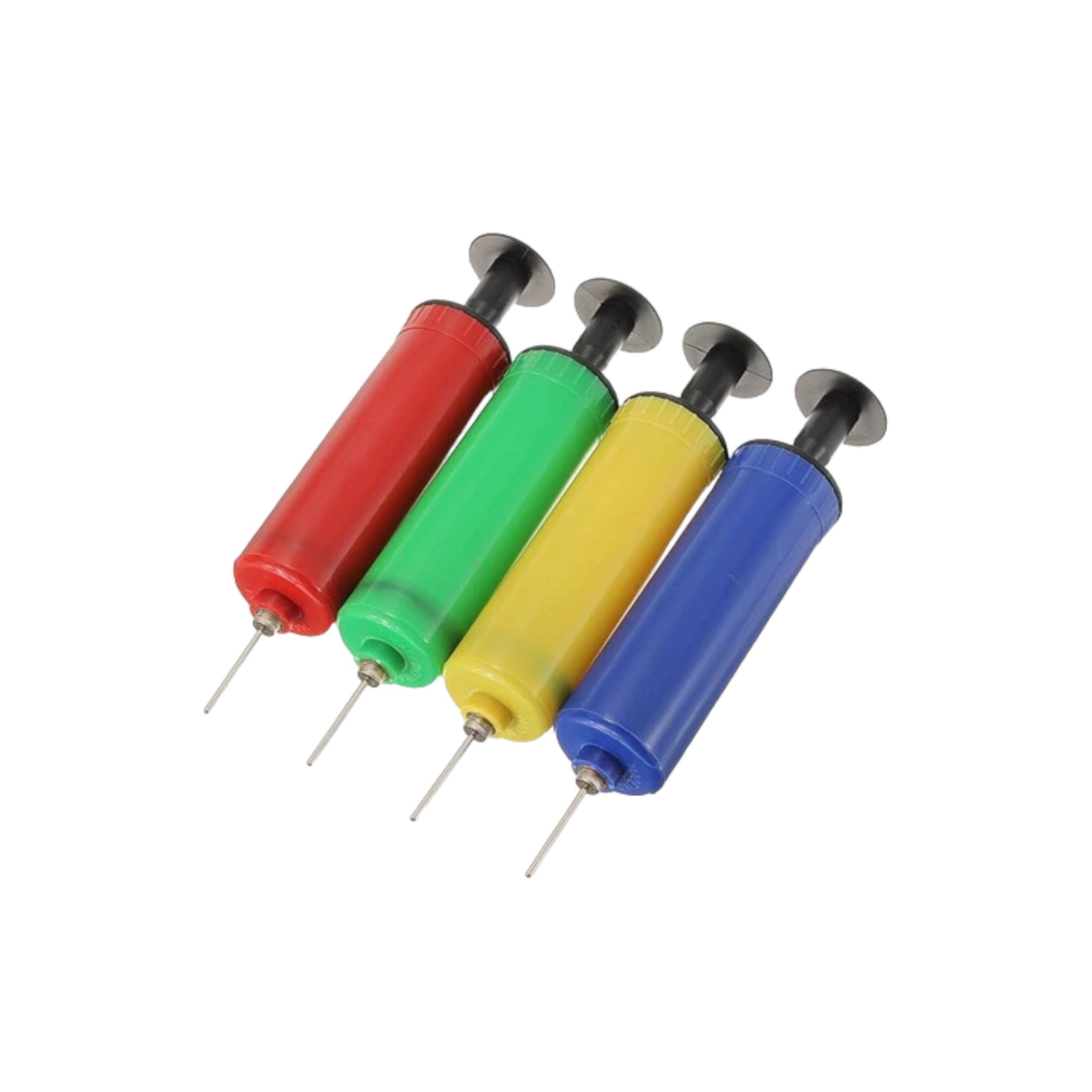 Plastic Ball Pump 16.5cm for Sports Football 1pc