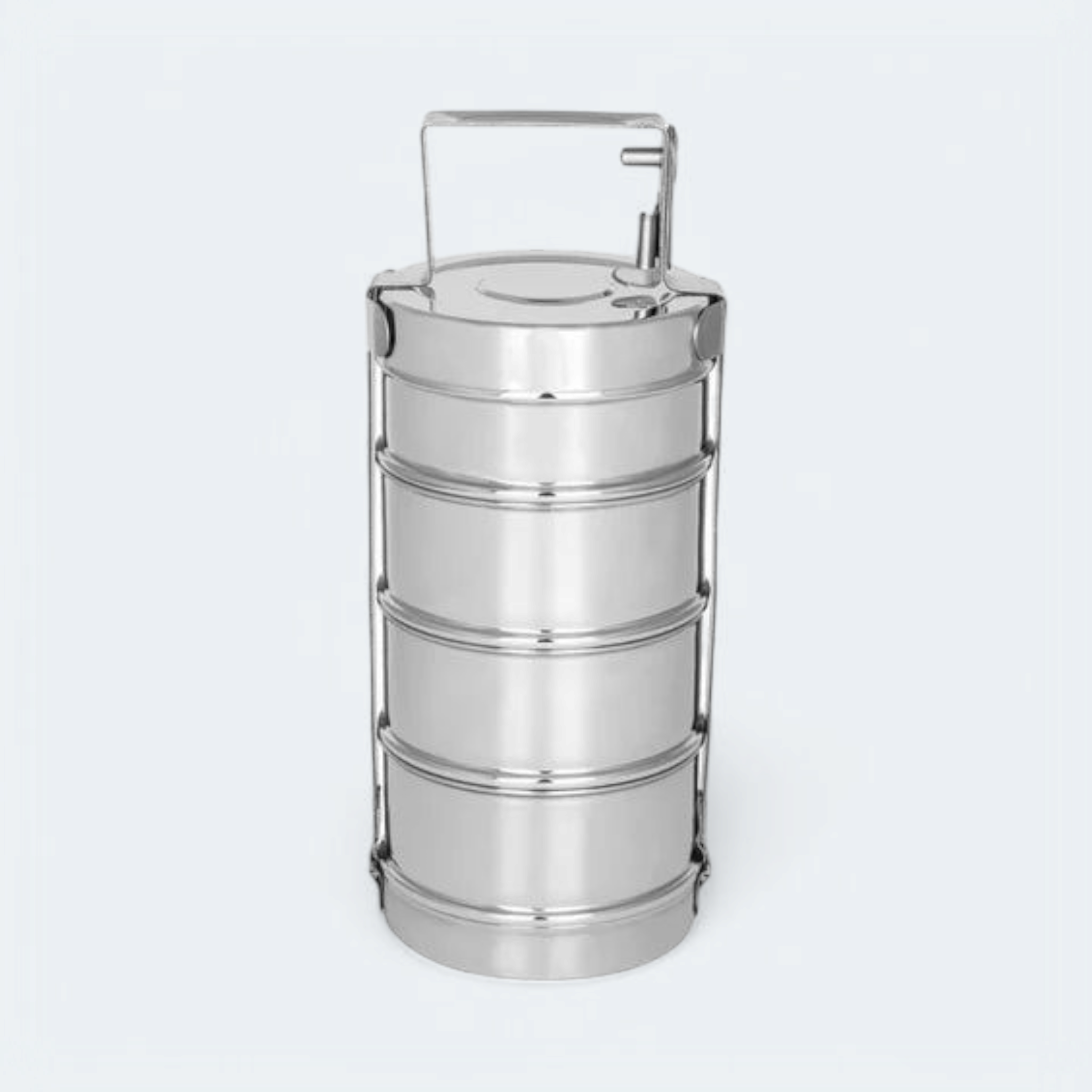 Tiffin Lunch Box 4-Tier Stainless Steel
