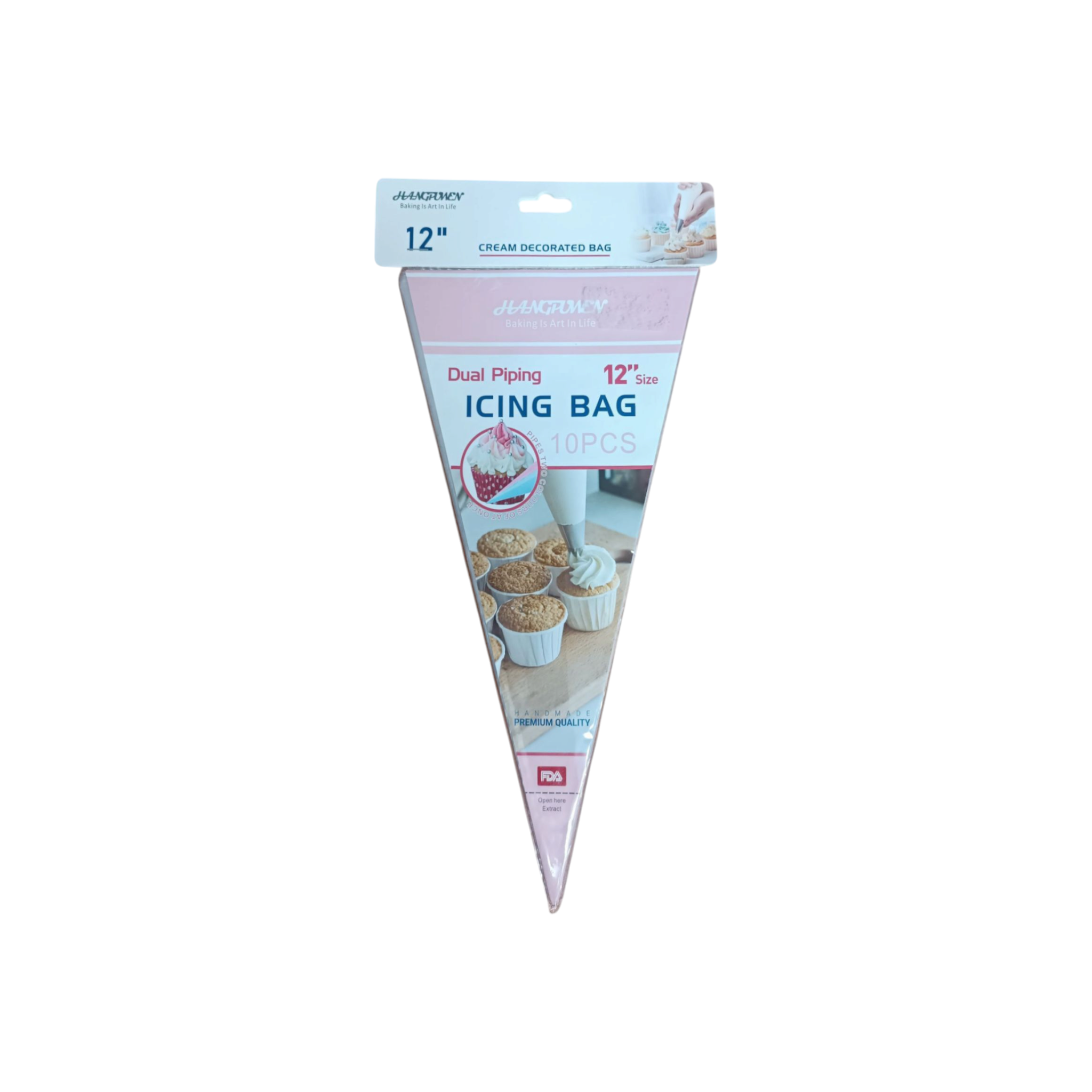 Piping Pastry Bags 12inch Dual 10pack