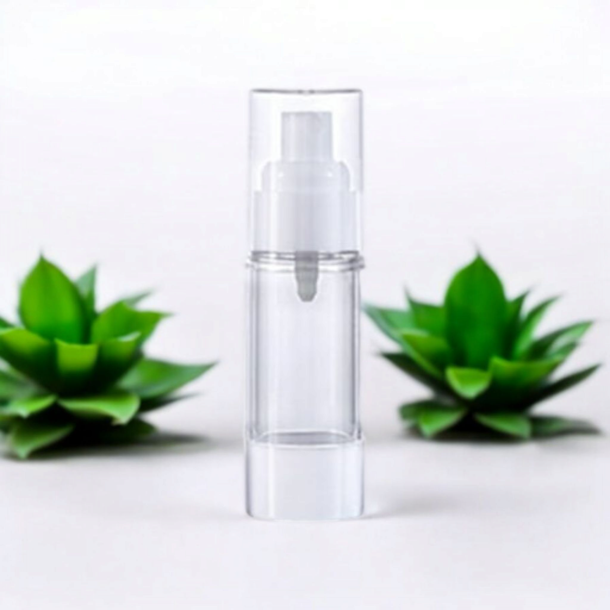 Airless Vacuum Pump Acrylic Cosmetic Bottle Container