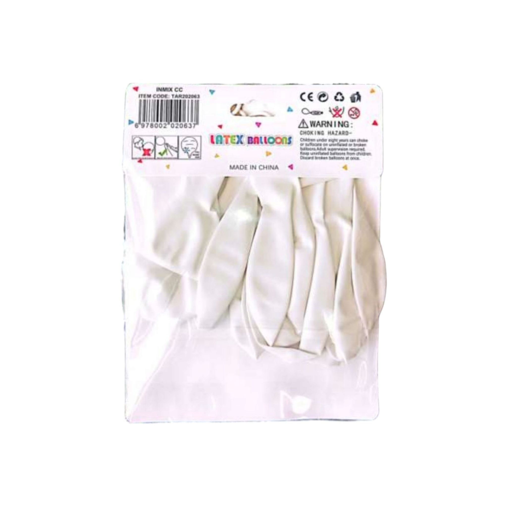 Latex Balloons 12inch 2.8g 10pack