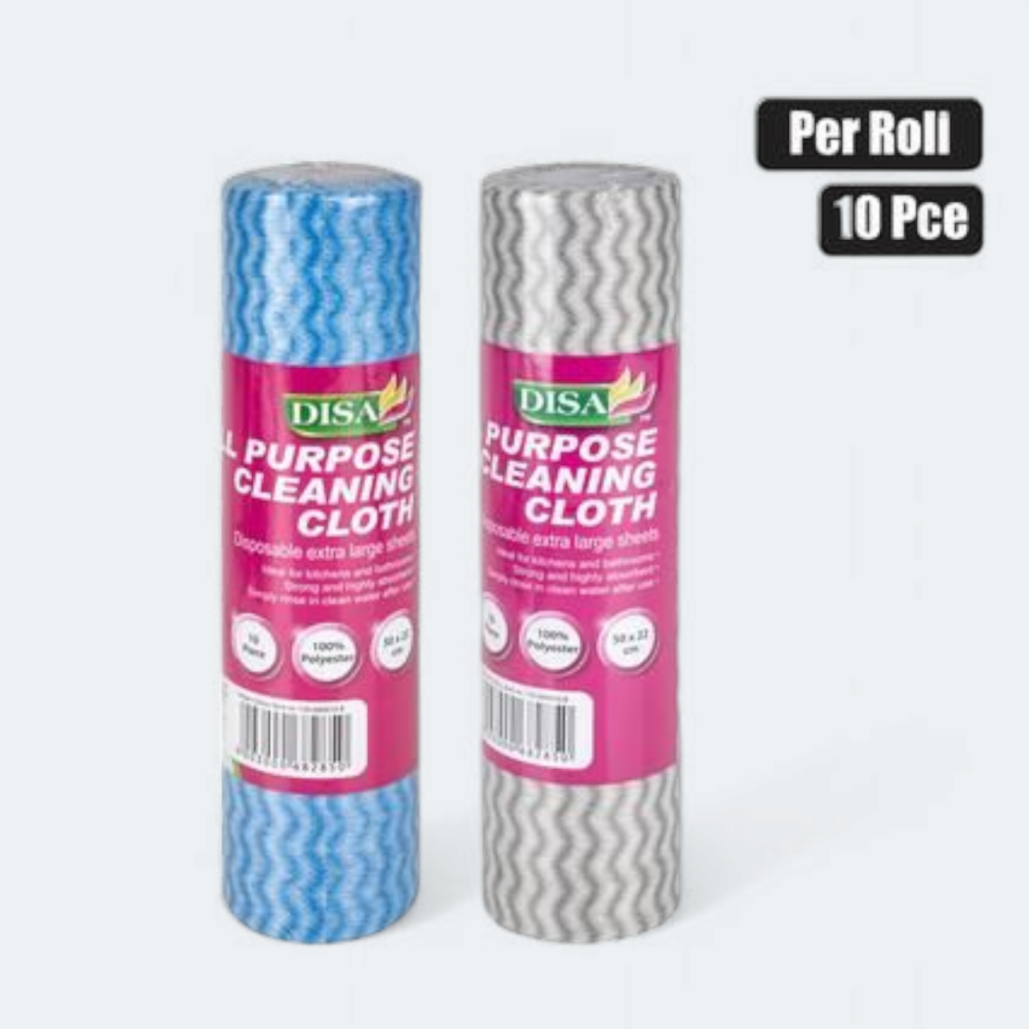 Disa Cleaning Cloth Roll 50x22cm 10pcs