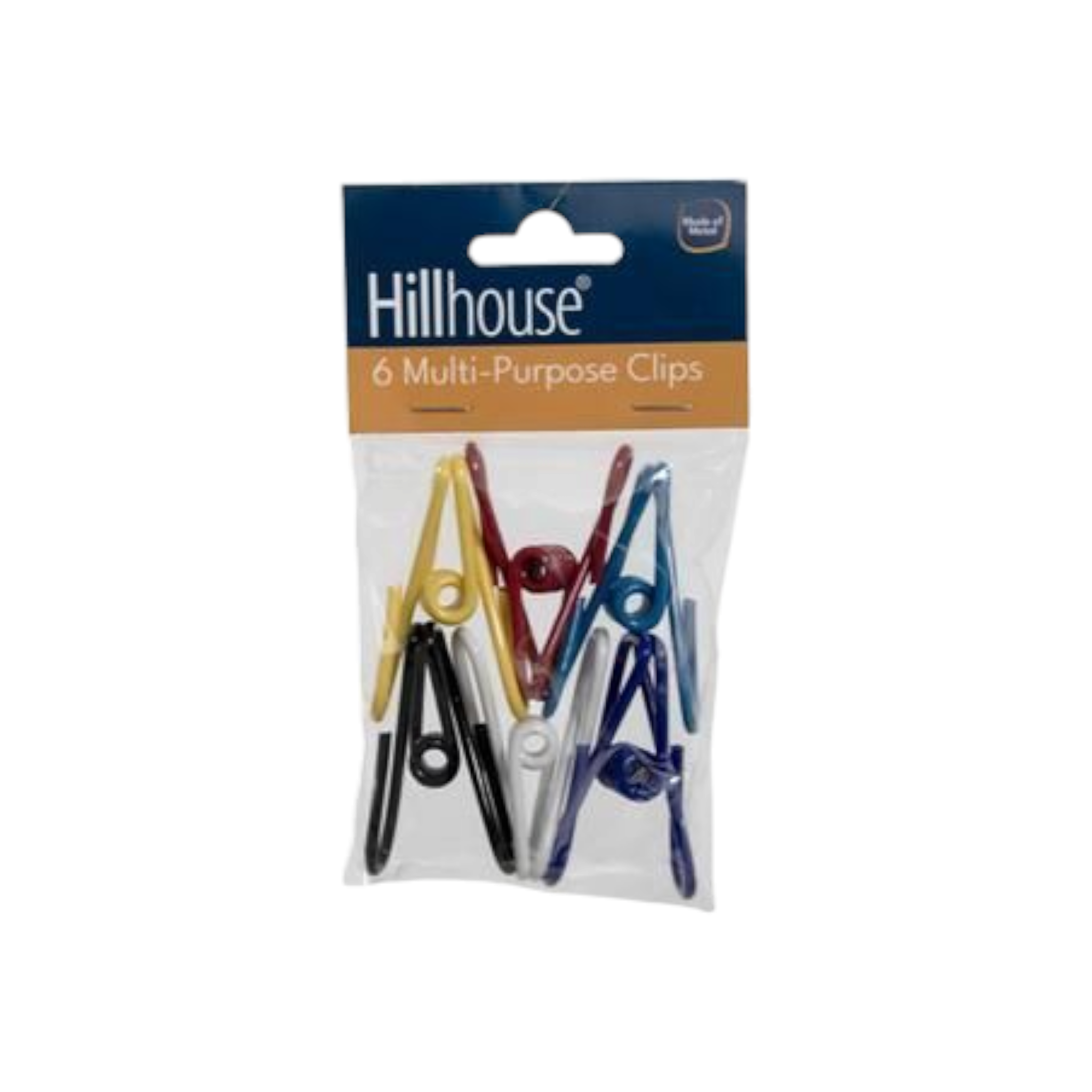 Hillhouse Metal Bag Sealer Clip 6pack