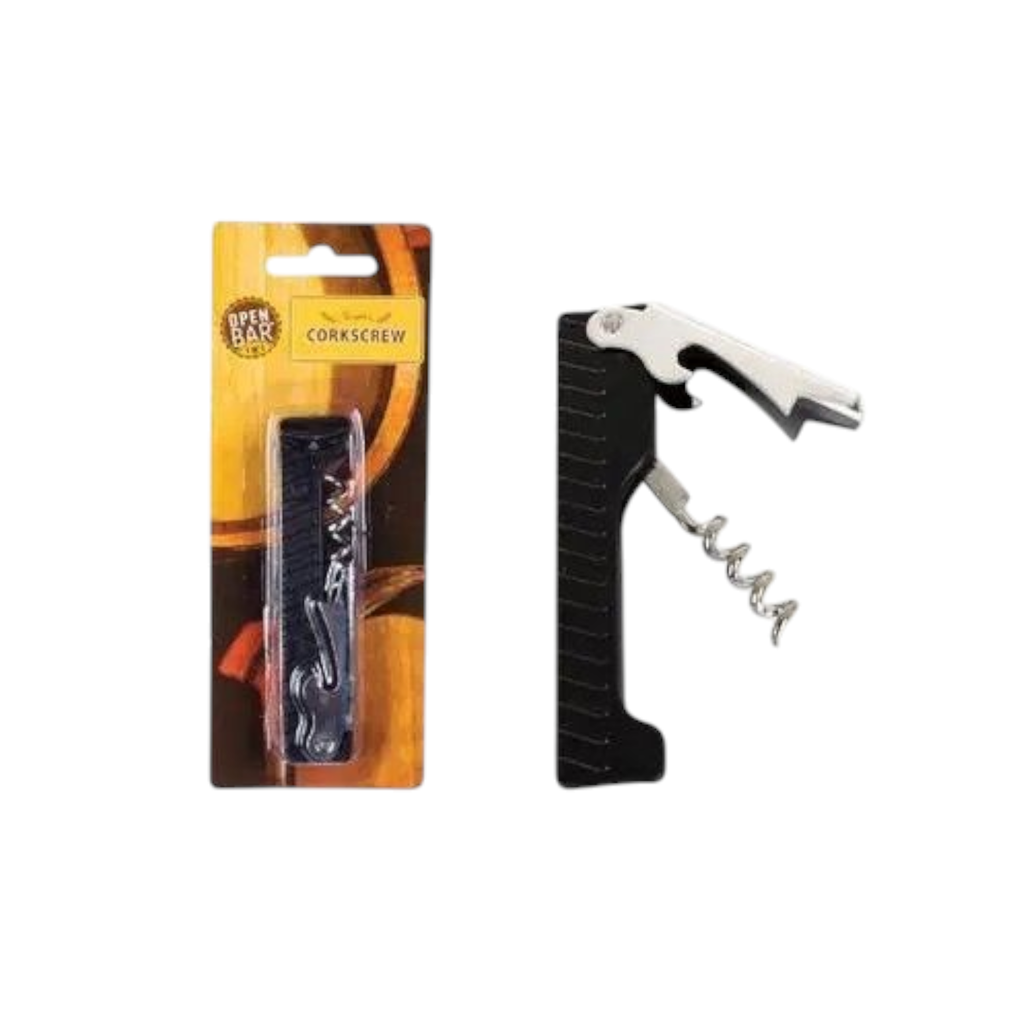 Open Bar Corkscrew Waiters Friend