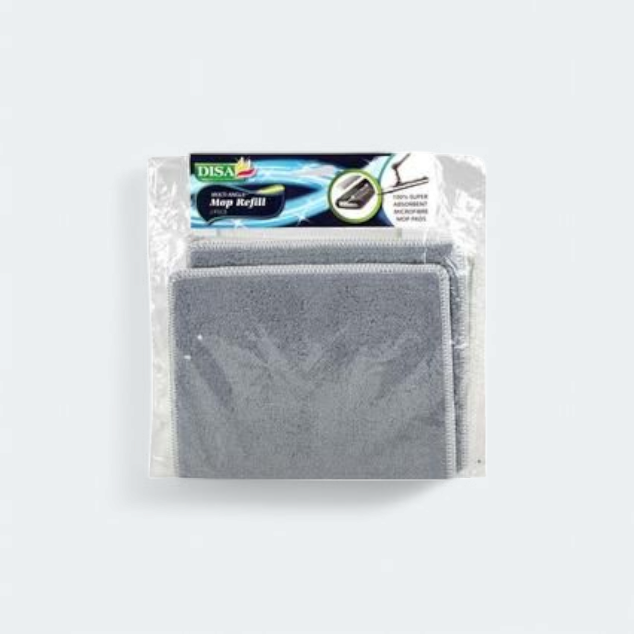 Disa Mop Refill 27-40 Fits Micro Fiber Pads 2pc Set