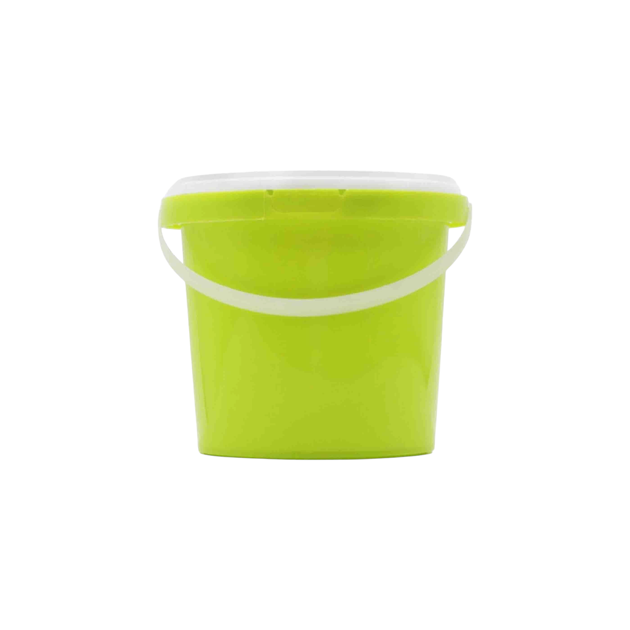 1L Plastic Bucket Air Tight with Transparent Lid