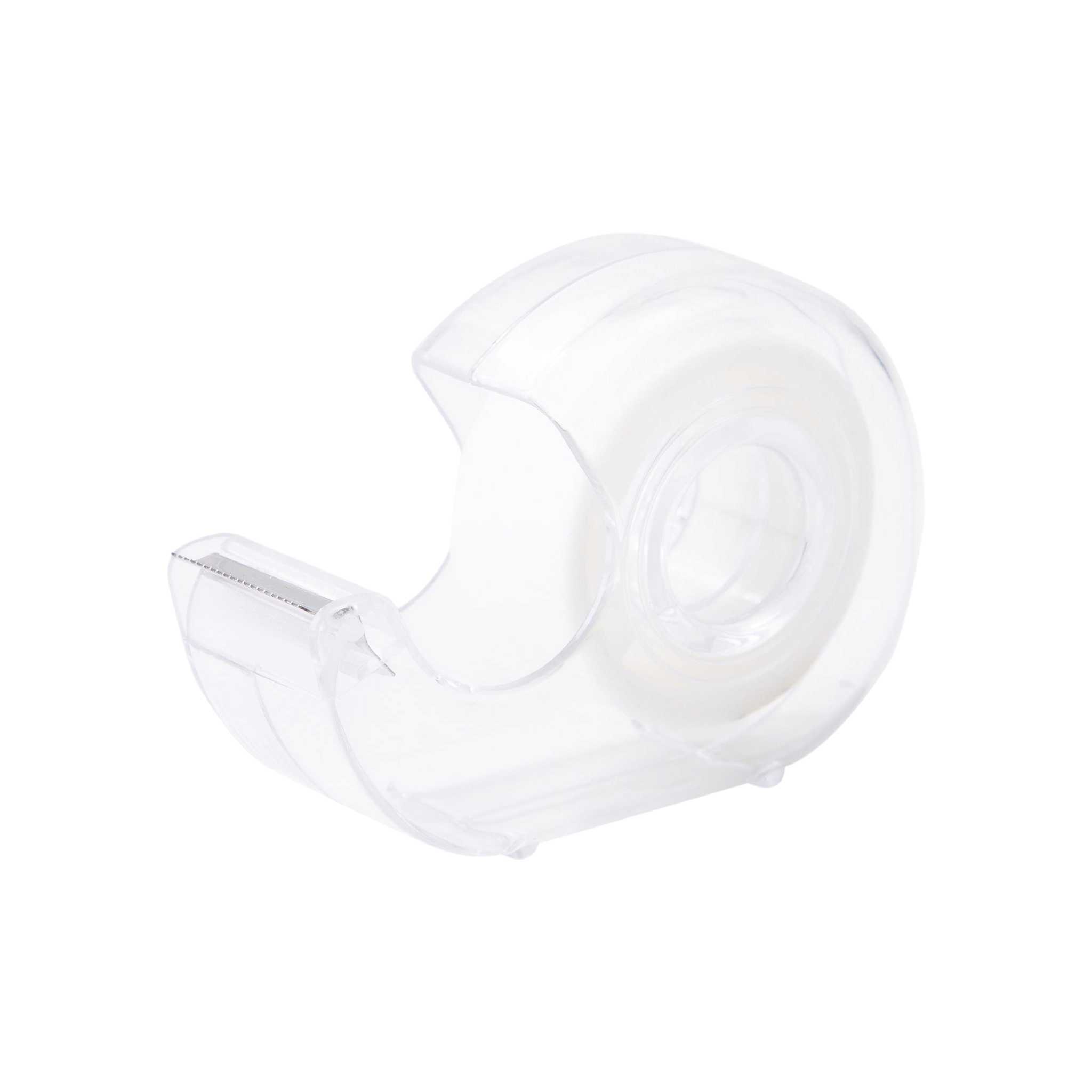 Deli Invisible Office Tape Dispenser 18mm 1Roll-Blister White