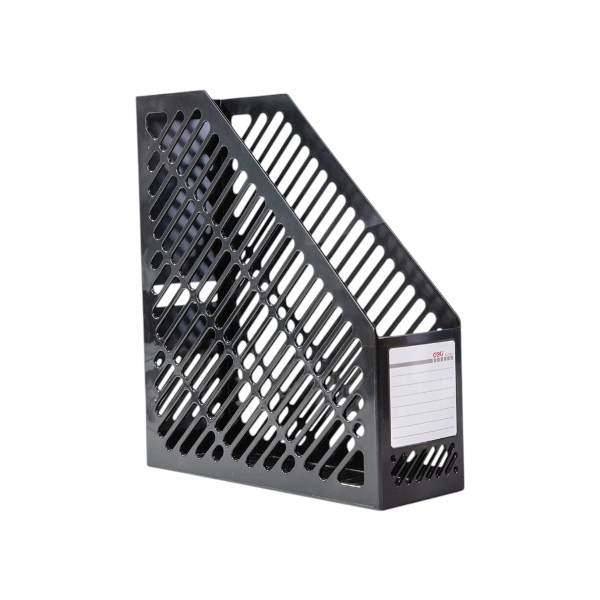 Deli Magazine Holder 259x90x295mm Black