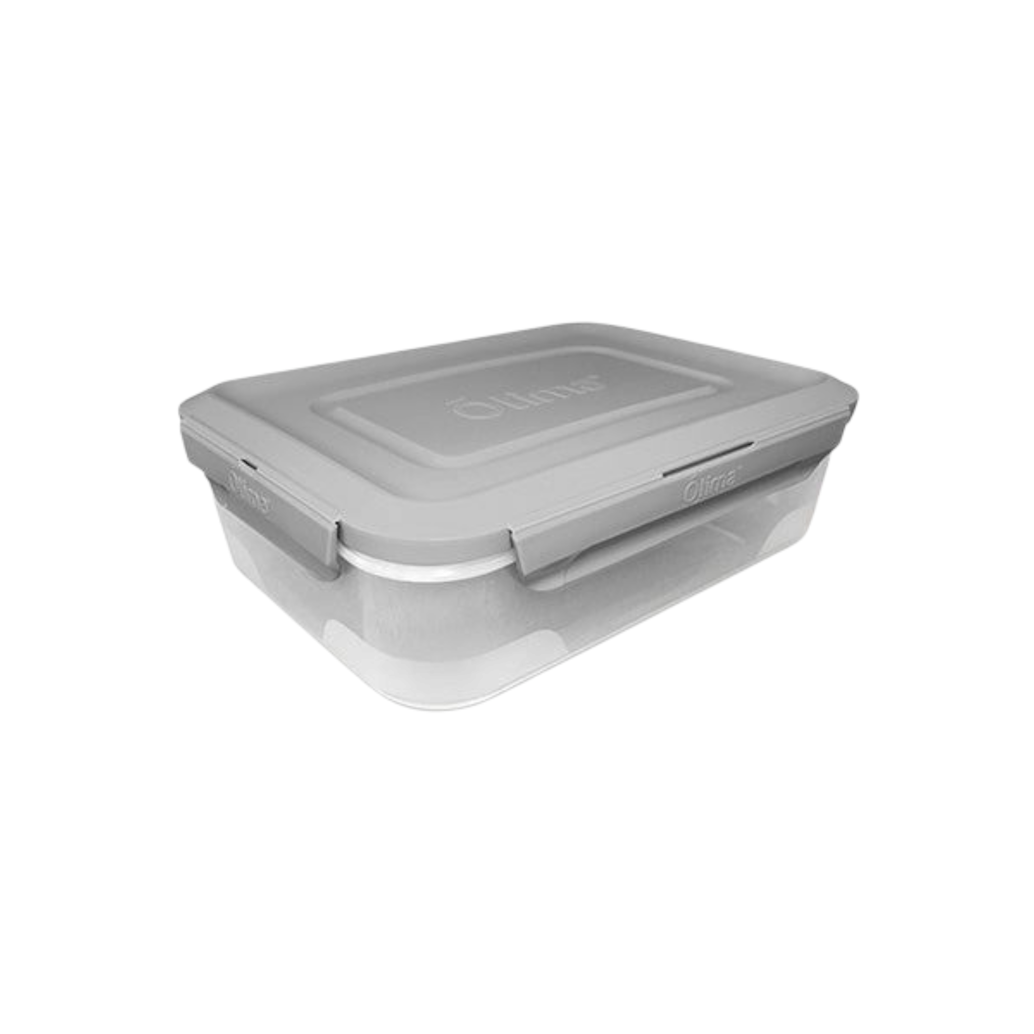 Otima Quatro Rectangular Lunch Box 3.5L Clear