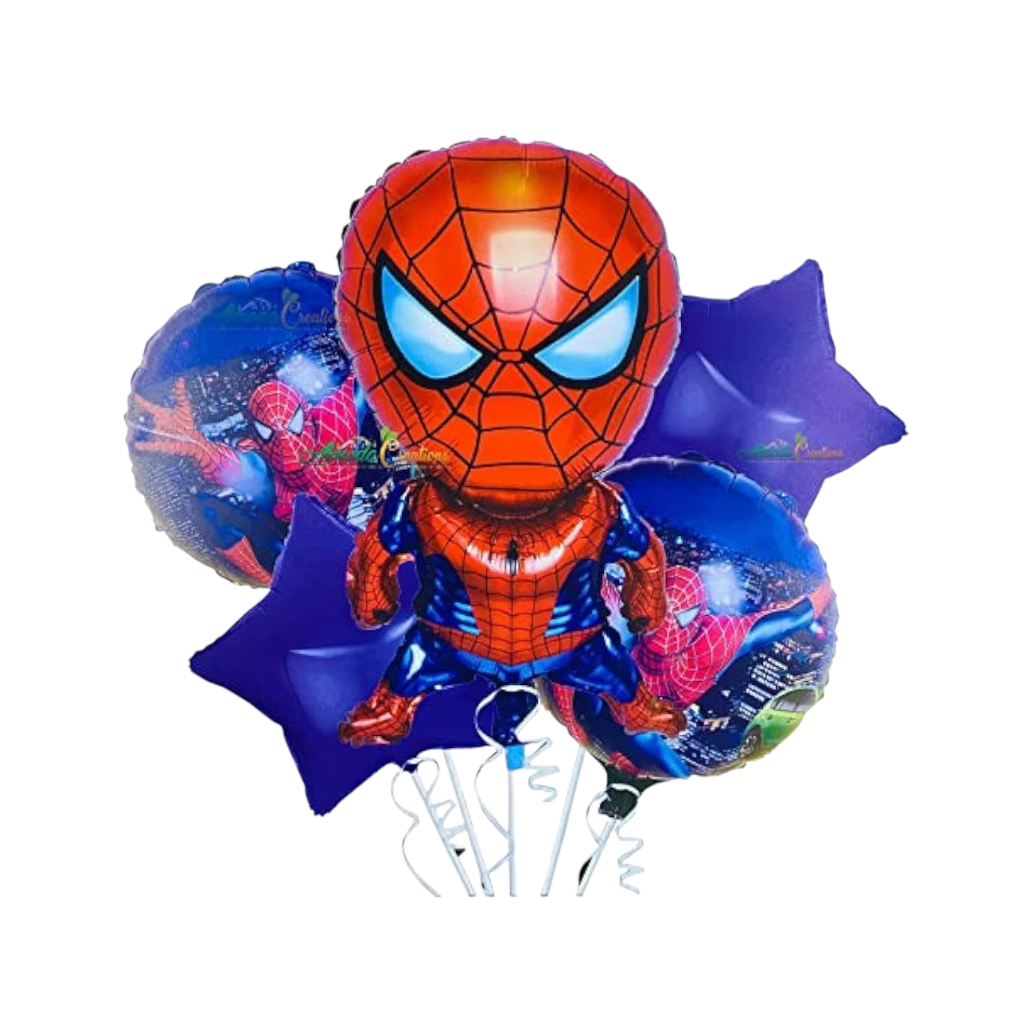Disney Spiderman Foil Balloon 5pc Set