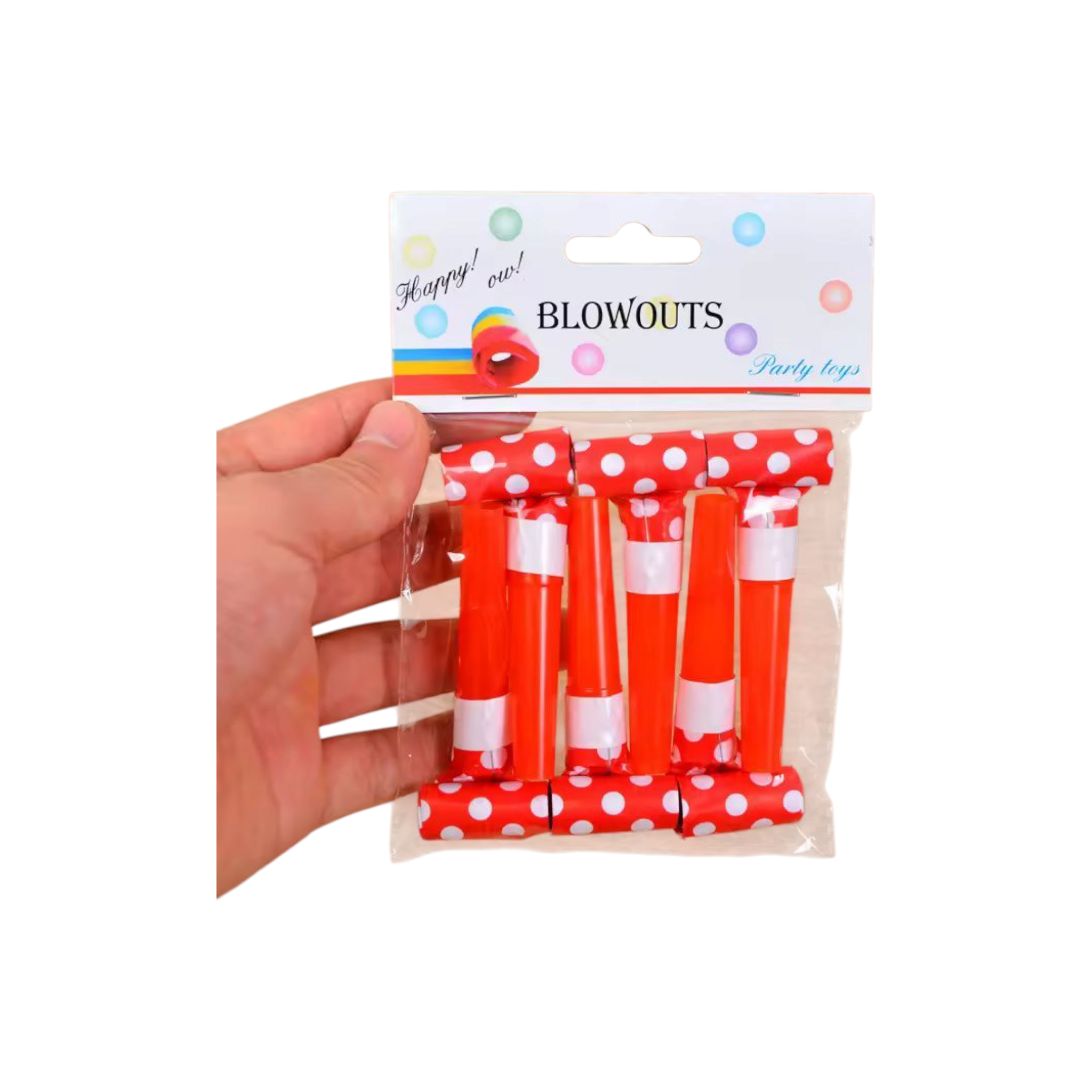 Party Blowout Horn 6cm 10pack