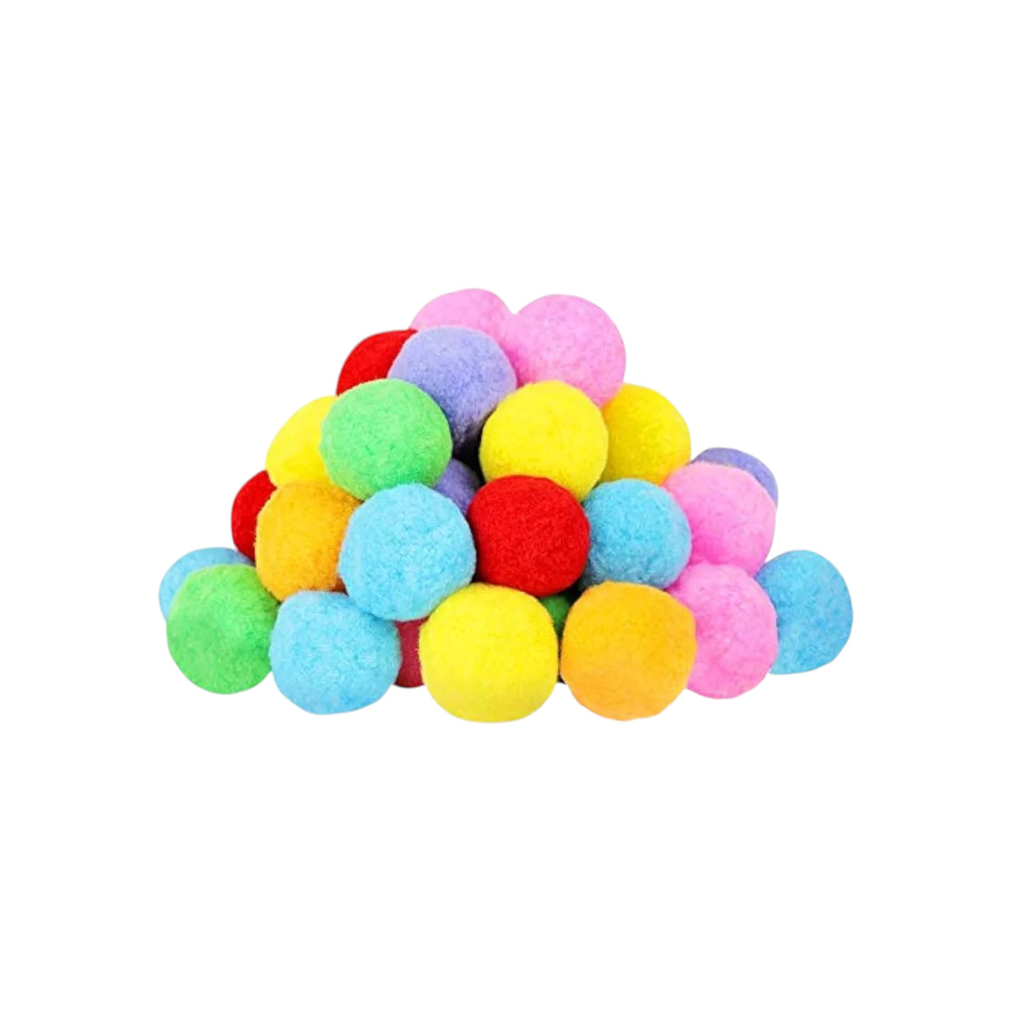 DIY Pom-Pom 1.5cm Solid Color 60pack