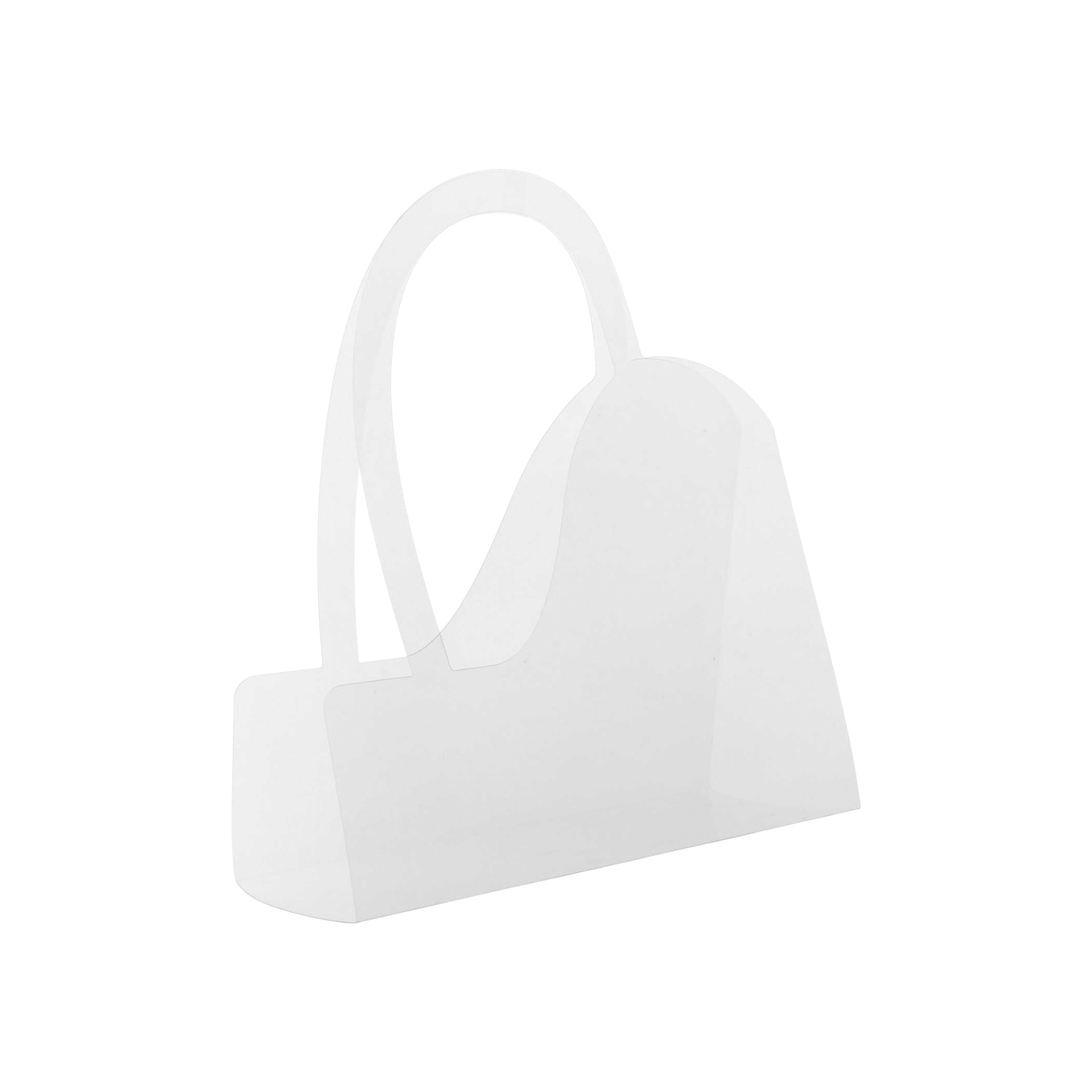 PVC Flower Bouquet Gift Bags Clear with Handle 78x30cm