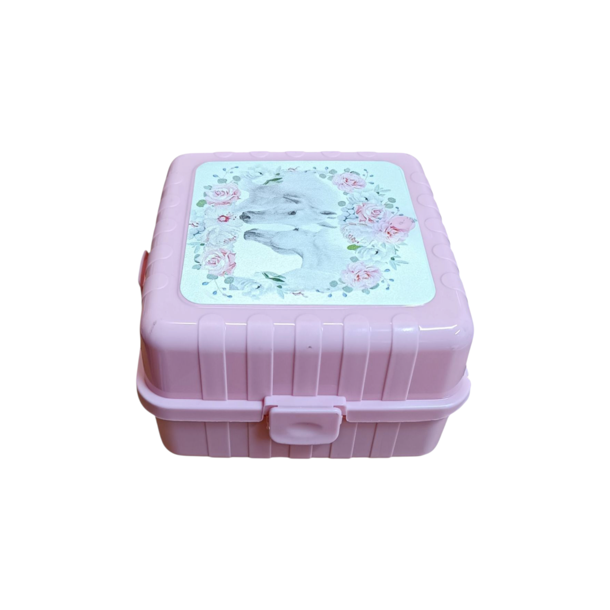 Trend Square Lunch Box Plastic 15x15x9cm