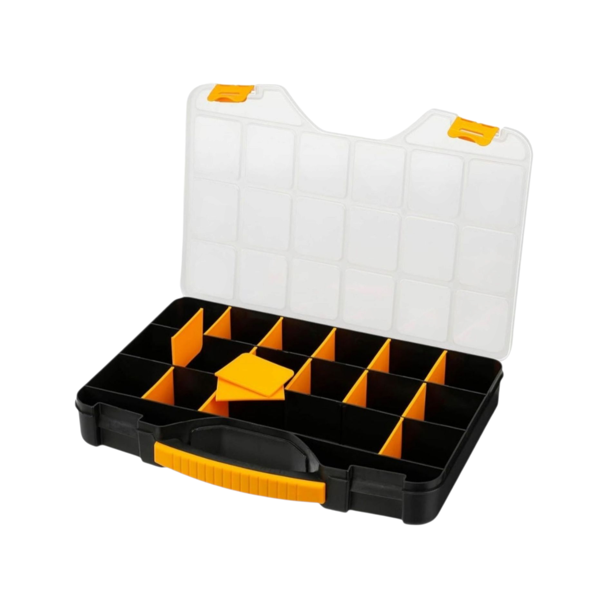 Mano Multi Utility Tackle Compartment Box 18-Partition 18inch 41x30x6cm ORG-18