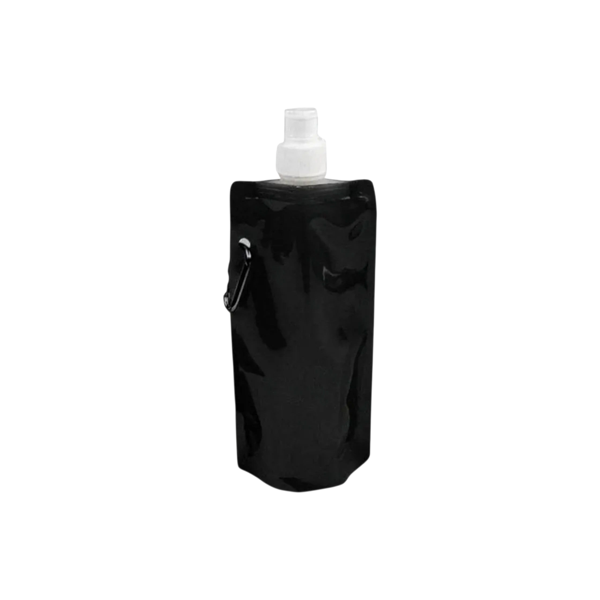 500ml Travel Drinking Pouch Bag Foldable with Pushup Spout & Hanging Clip
